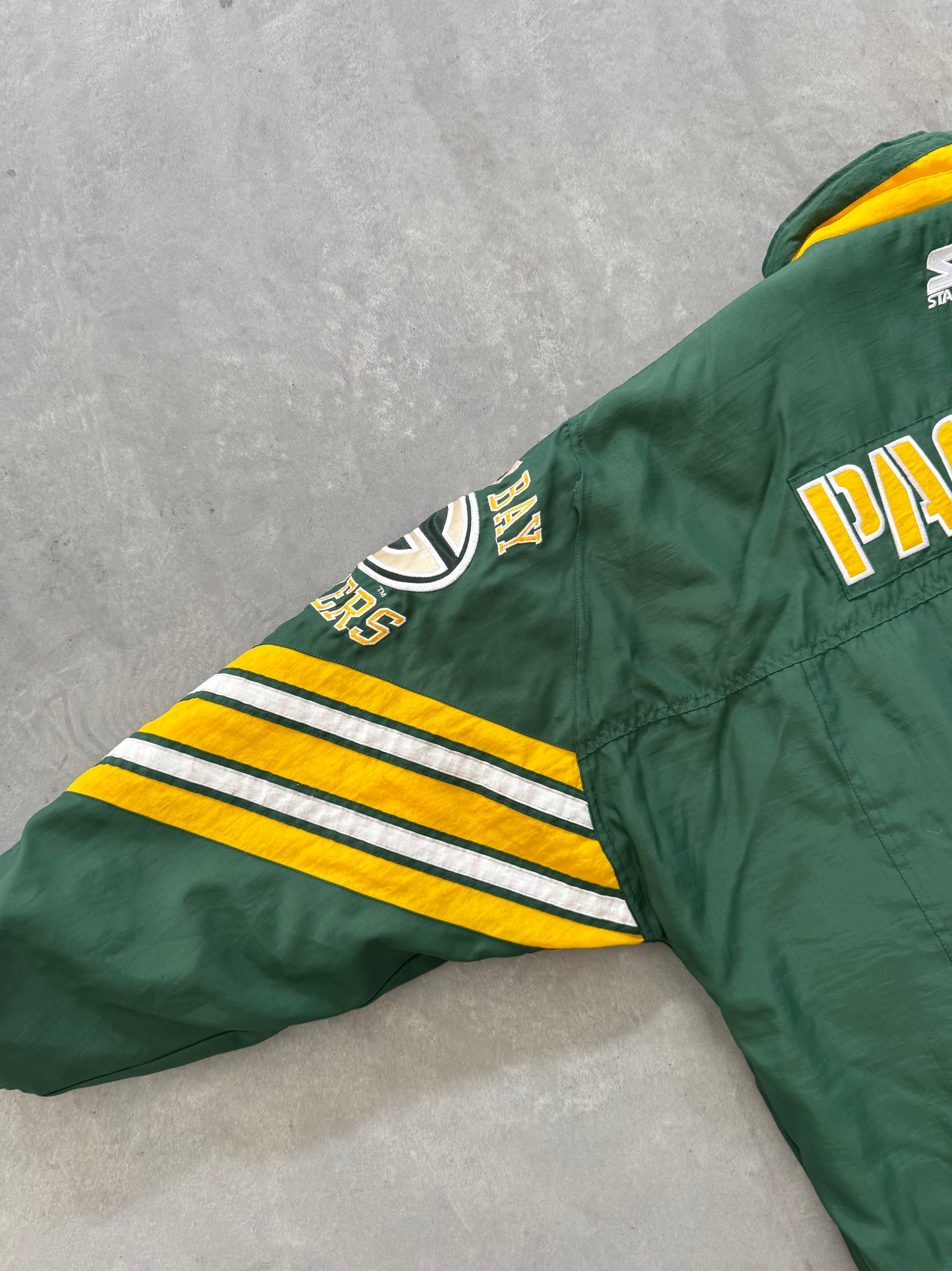 Vintage Starter Green Bay Packers Coat - XXL