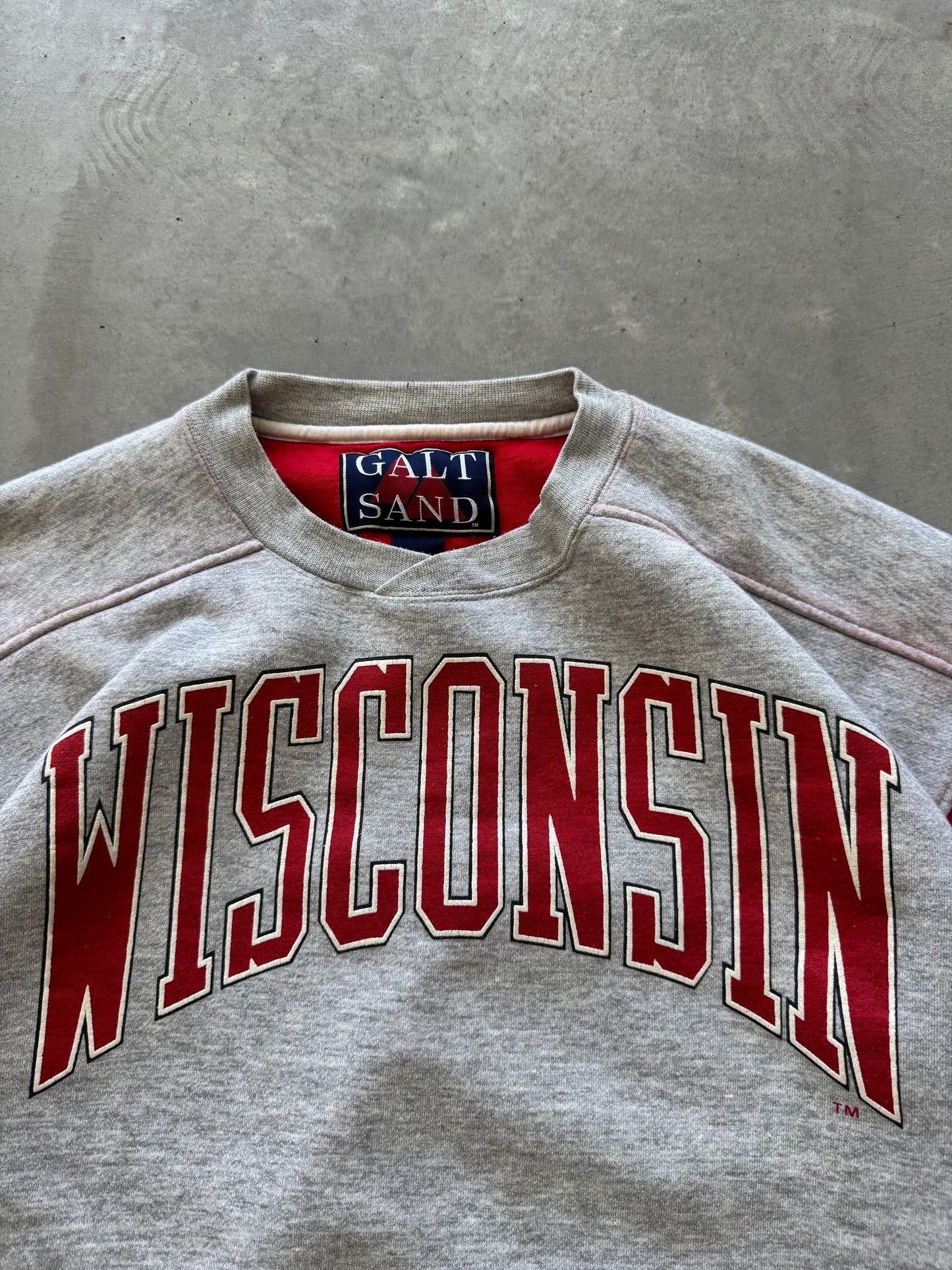 Vintage 90s Wisconsin Badgers Sweatshirt - L