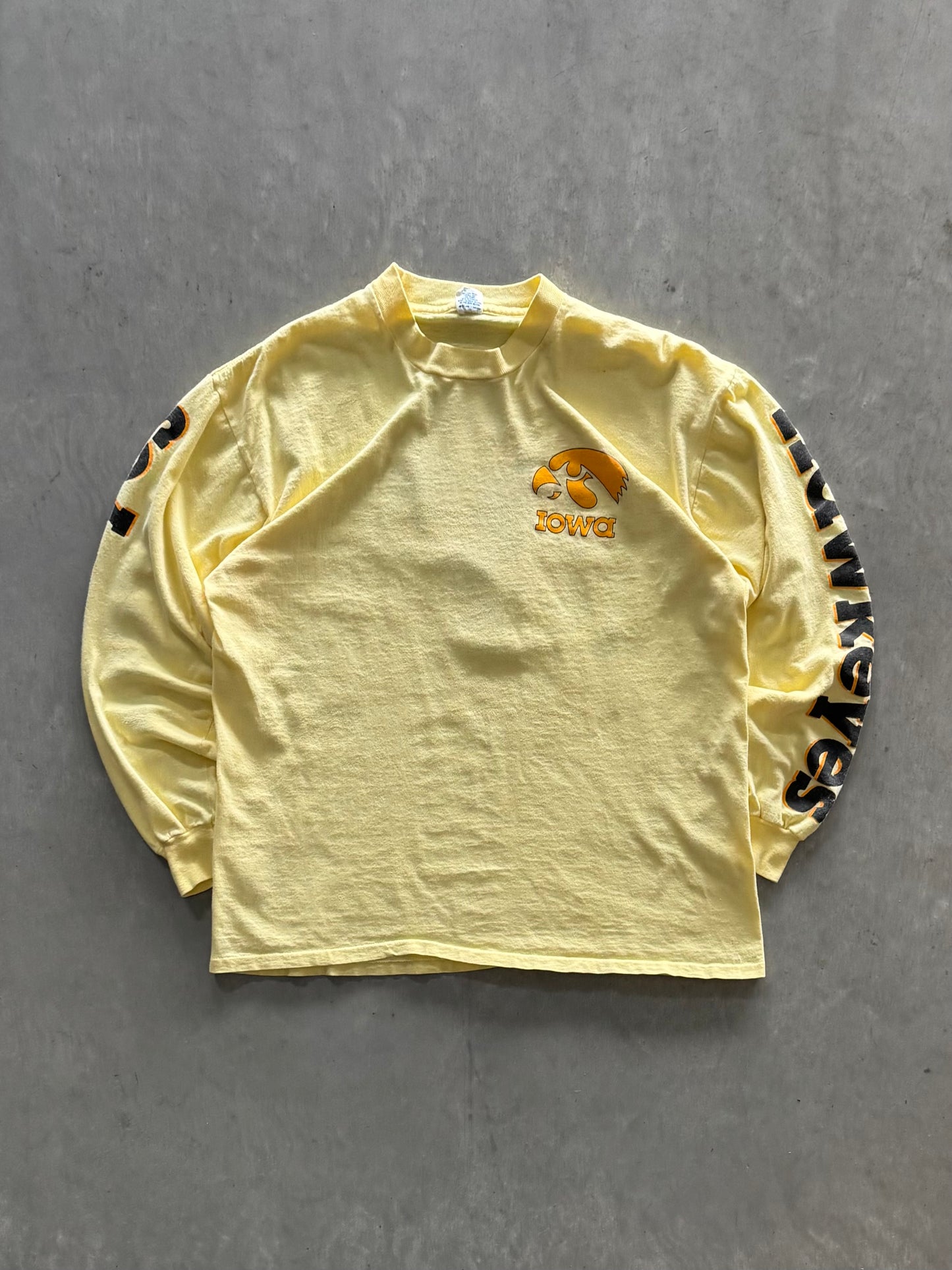 Vintage Iowa Hawkeyes Long Sleeve - M