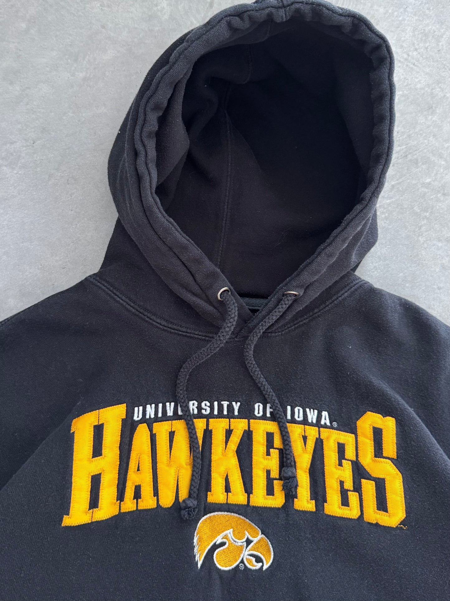 Vintage Iowa Hawkeyes Hoodie - L