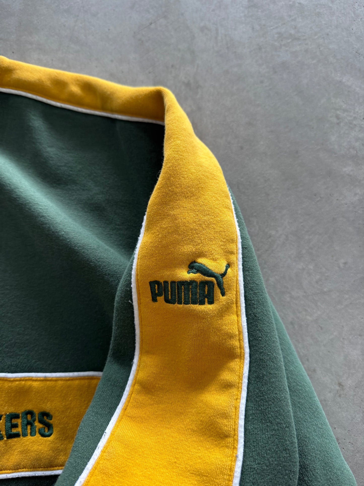 Vintage 90s Green Bay Packers Puma Sweatshirt - XXL