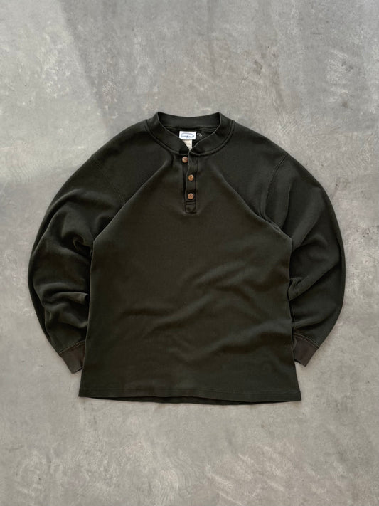 Vintage Henley Longsleeve Shirt - XL