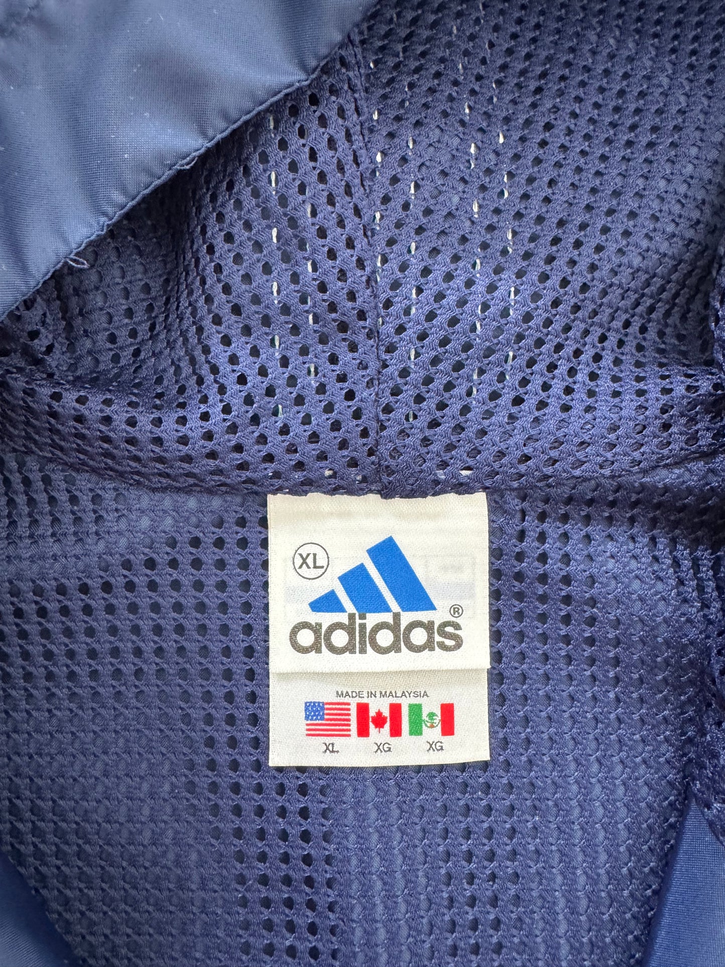 Vintage 90s Adidas Windbreaker - XL