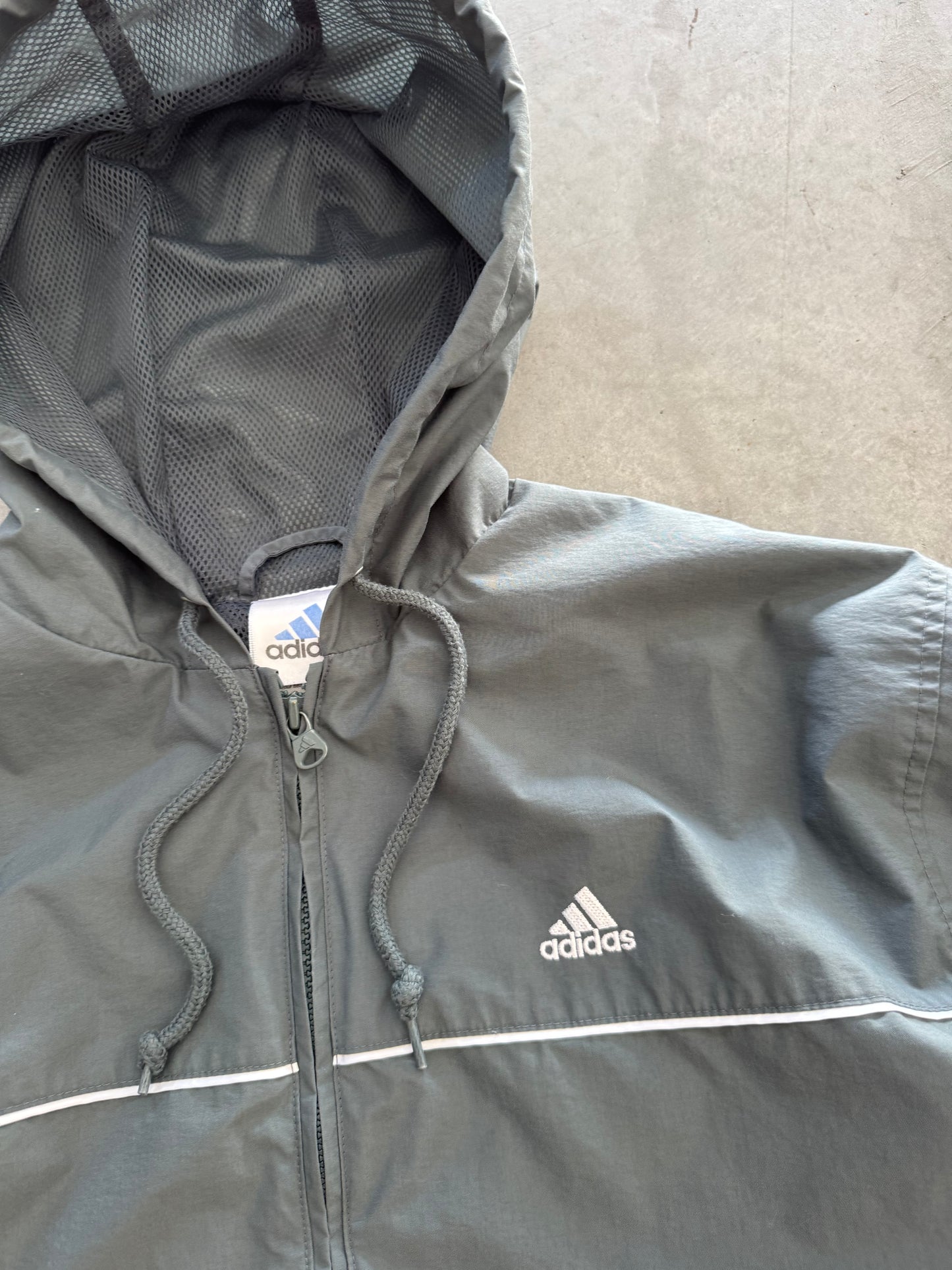Vintage 90s Adidas Windbreaker - M