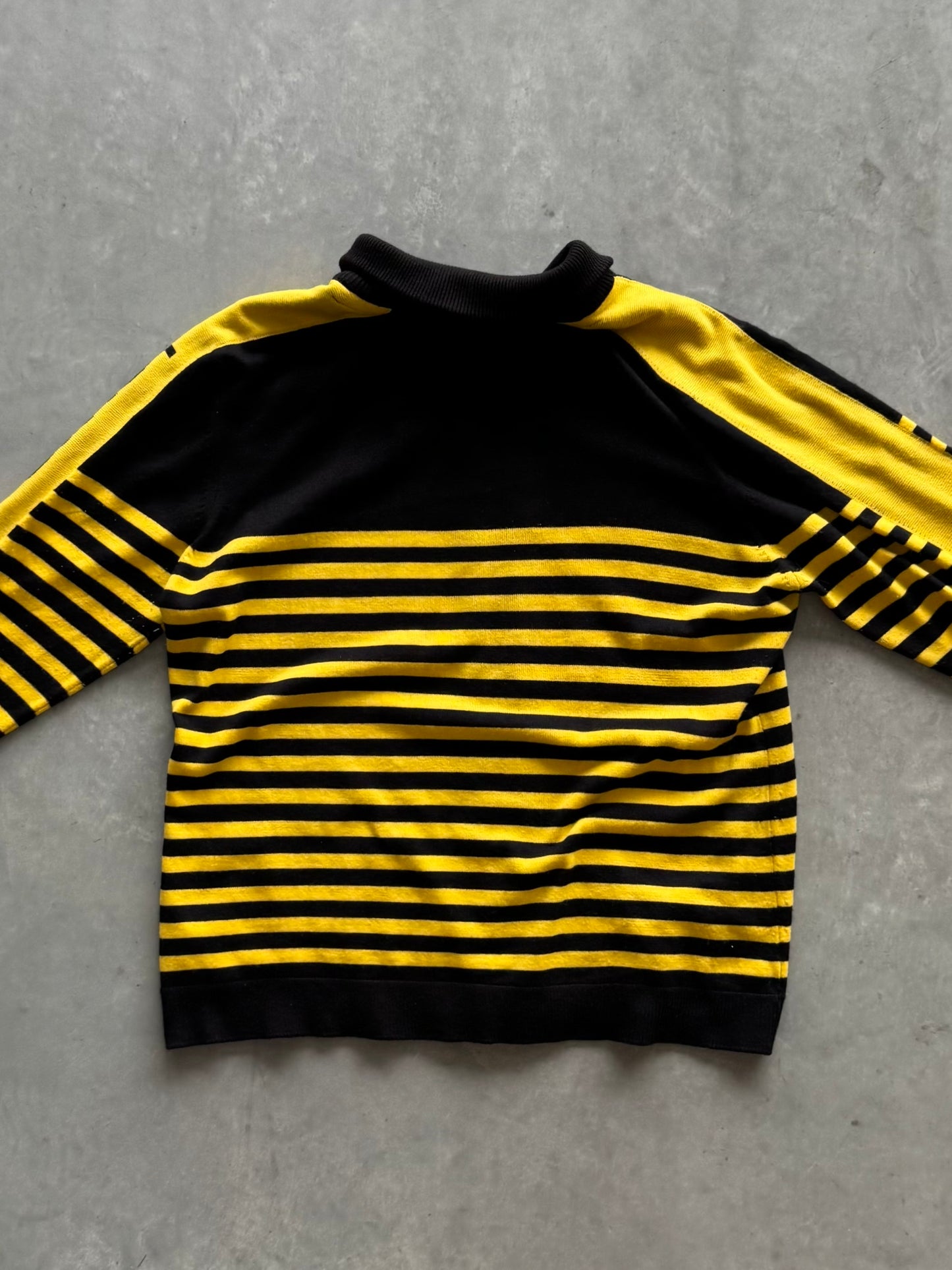 Iowa Hawkeyes Striped Zip Up - XL