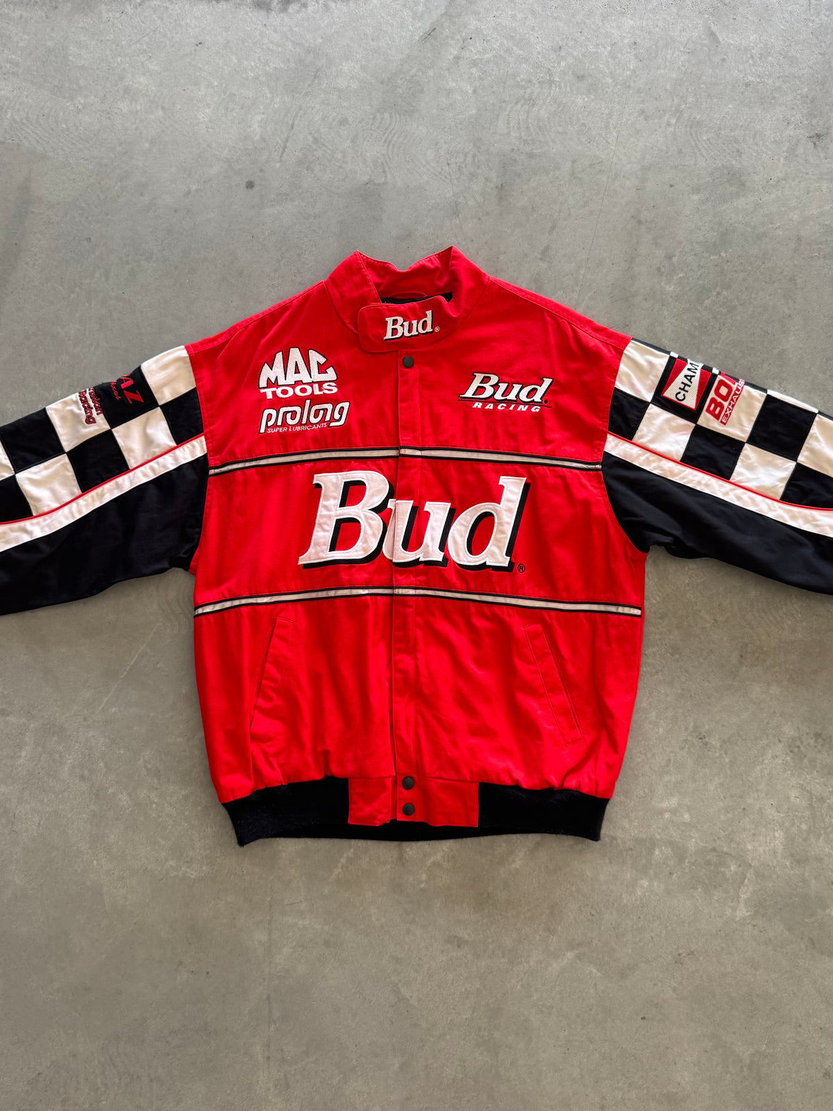 Vintage 90s Racing Bud King  Jacket - L