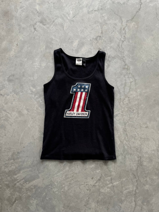 Vintage Harley Davidson Tank Top - L
