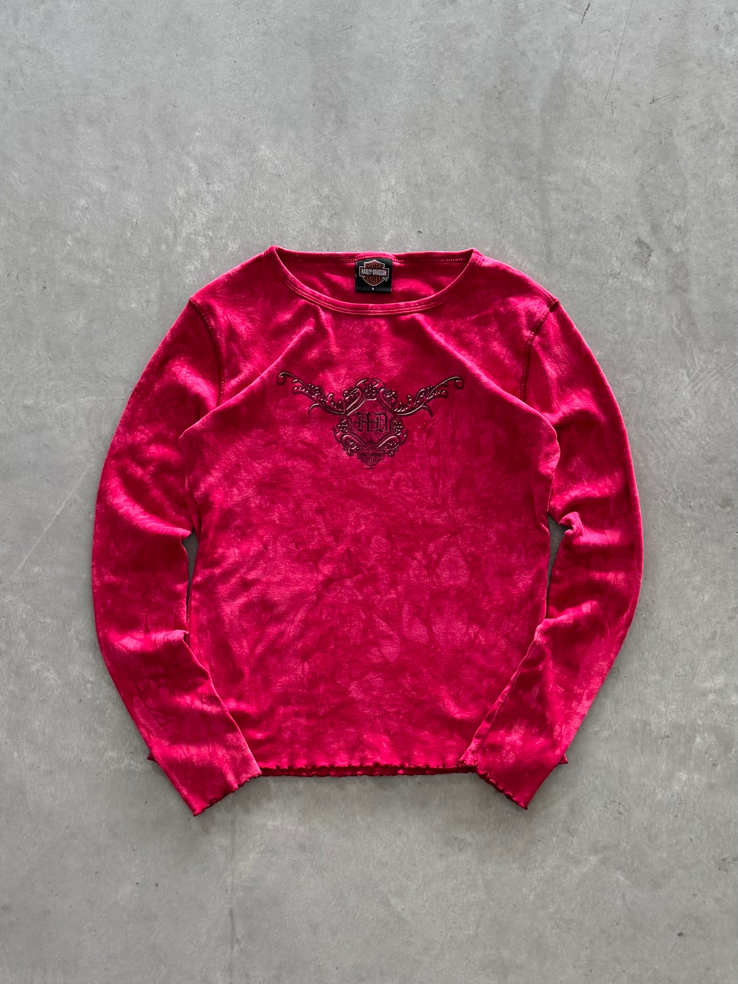 Vintage 00s Harley Davidson Women’s Long Sleeve - L