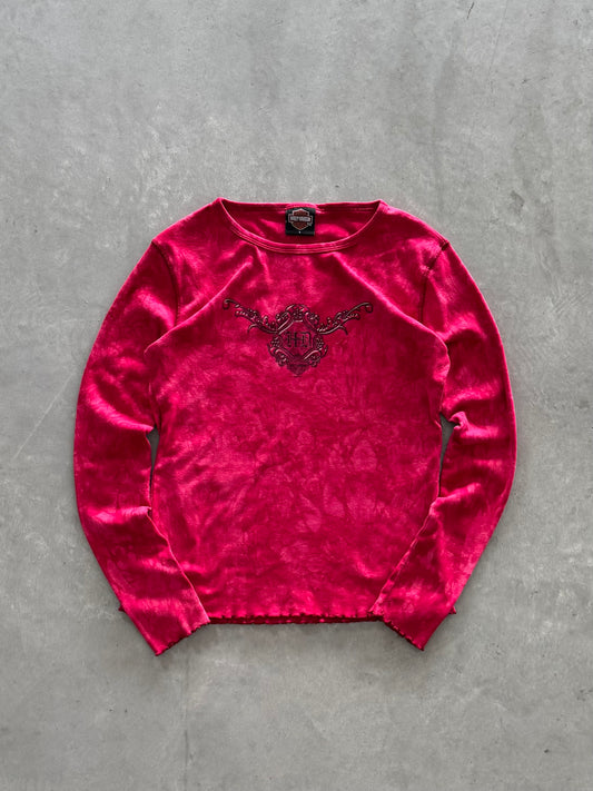 Vintage 00s Harley Davidson Women’s Long Sleeve - L