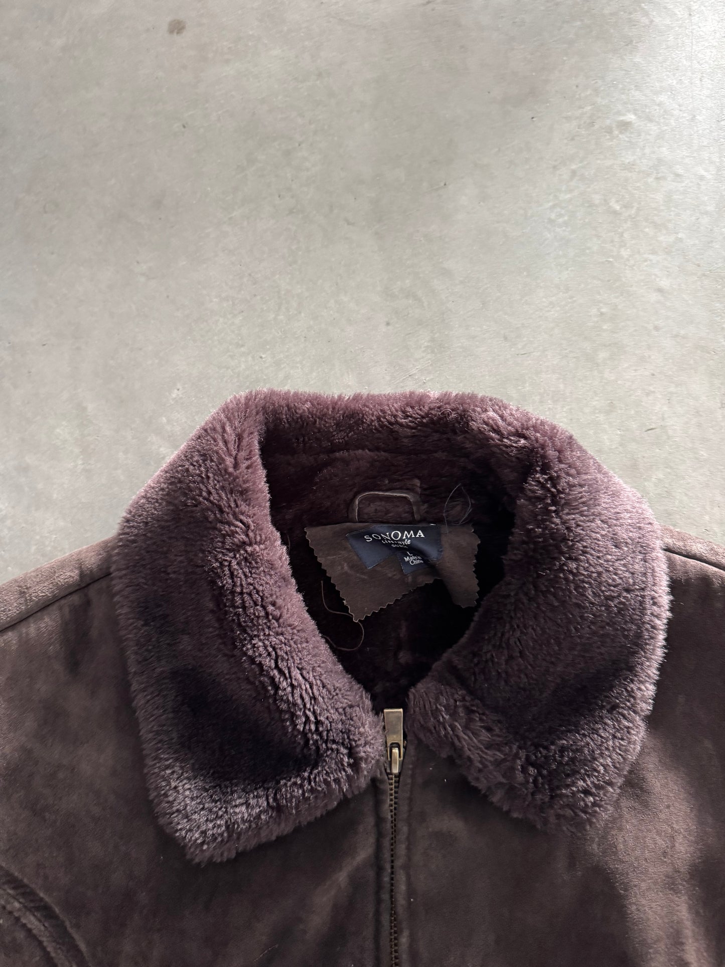Vintage Sonoma Suede Women’s Jacket - L