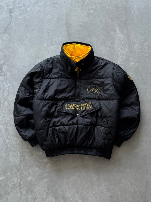 Vintage Iowa Hawkeyes Reversible Coat - M