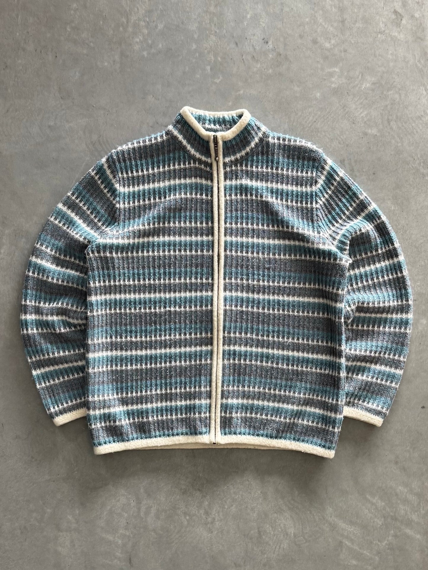 Vintage Christopher & Banks Zip Up Sweater - XL