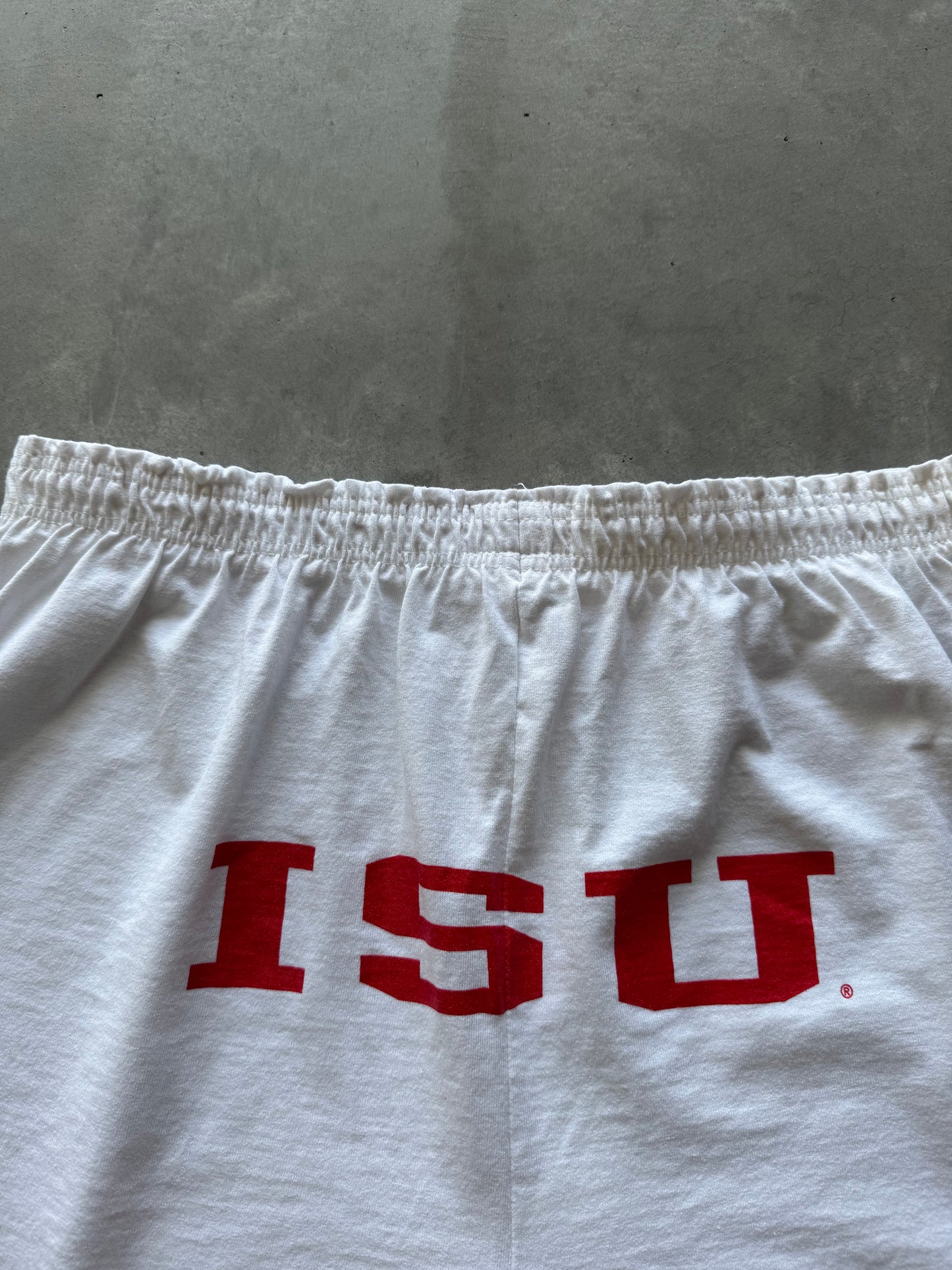 Vintage ISU Spell Out shorts - XL