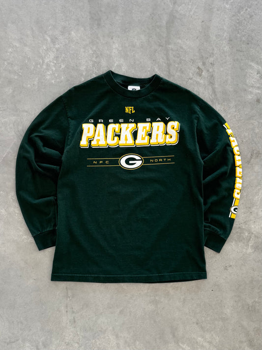 Vintage Green Bay Packers Long Sleeve - M