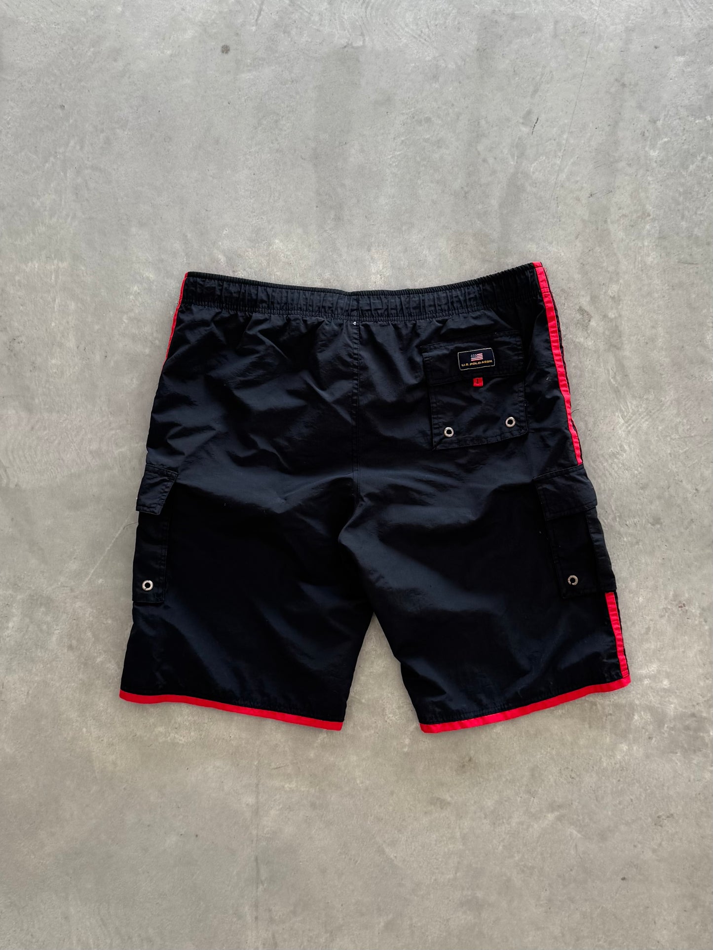 Vintage U.S. Polo Assn. Swim Trunks - L