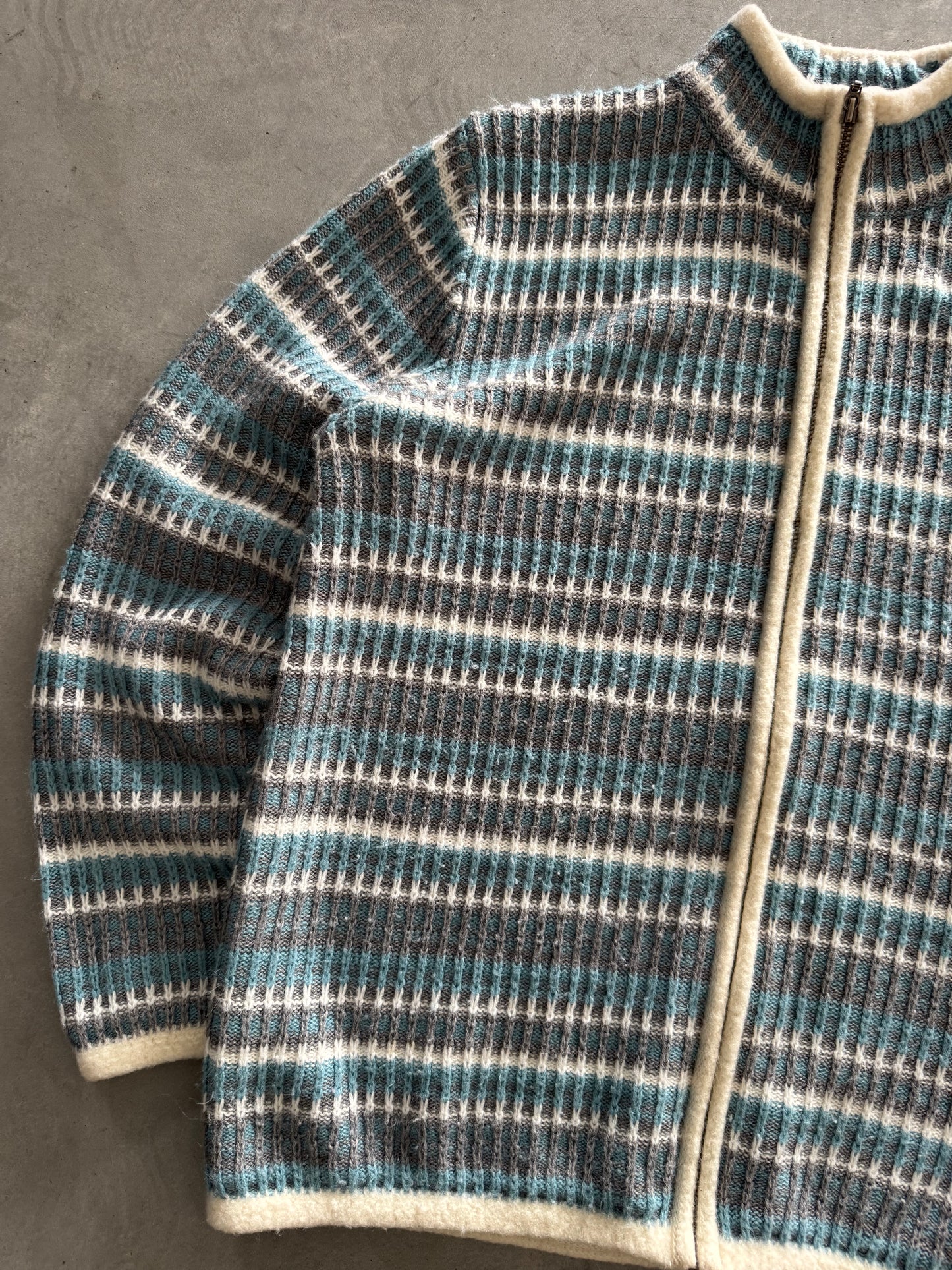 Vintage Christopher & Banks Zip Up Sweater - XL
