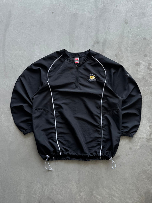 Vintage 90s Nike Iowa Hawkeyes Football Windbreaker - XL