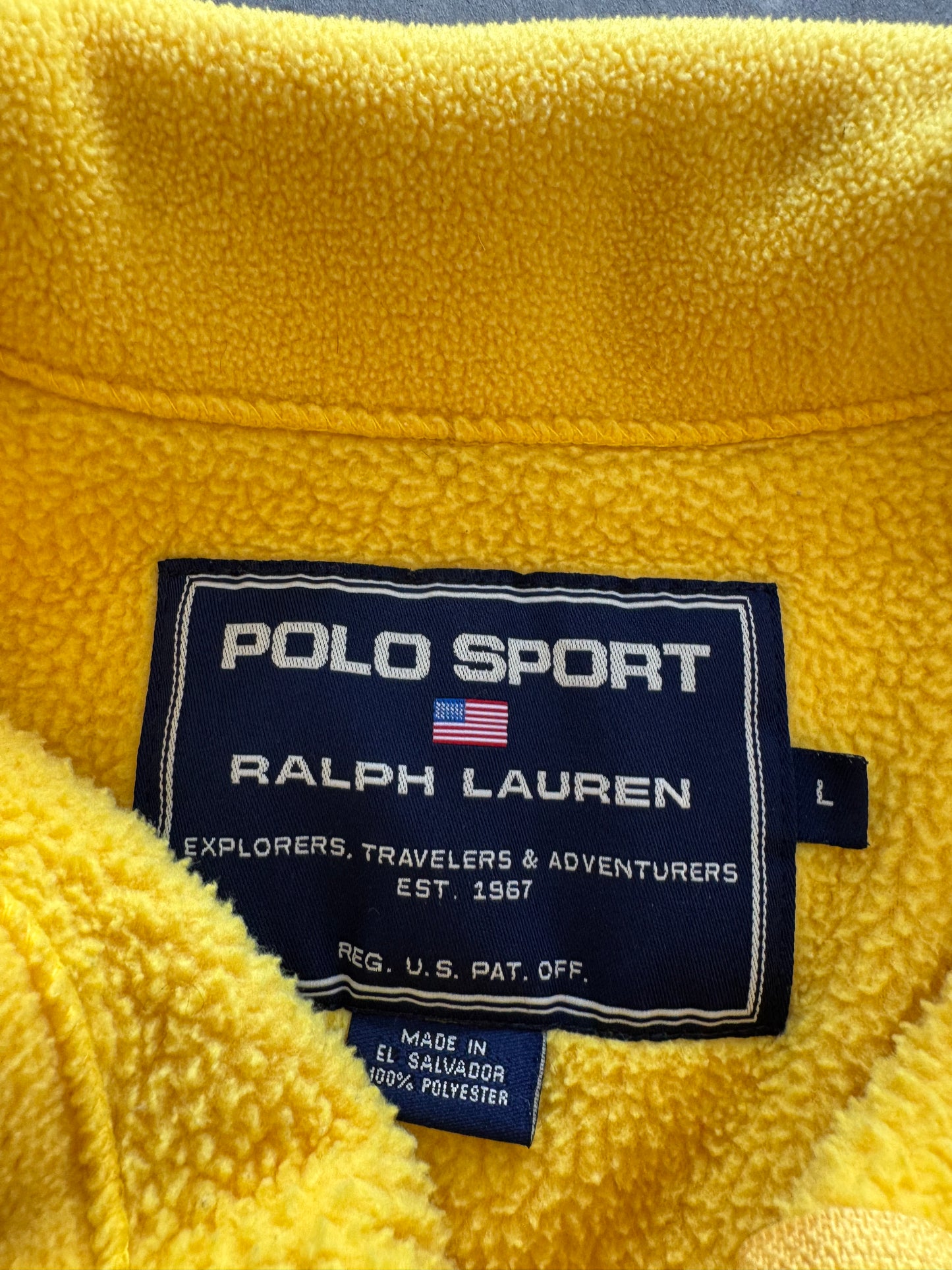 Vintage Polo Ralph Lauren Fleece Sweatshirt - L