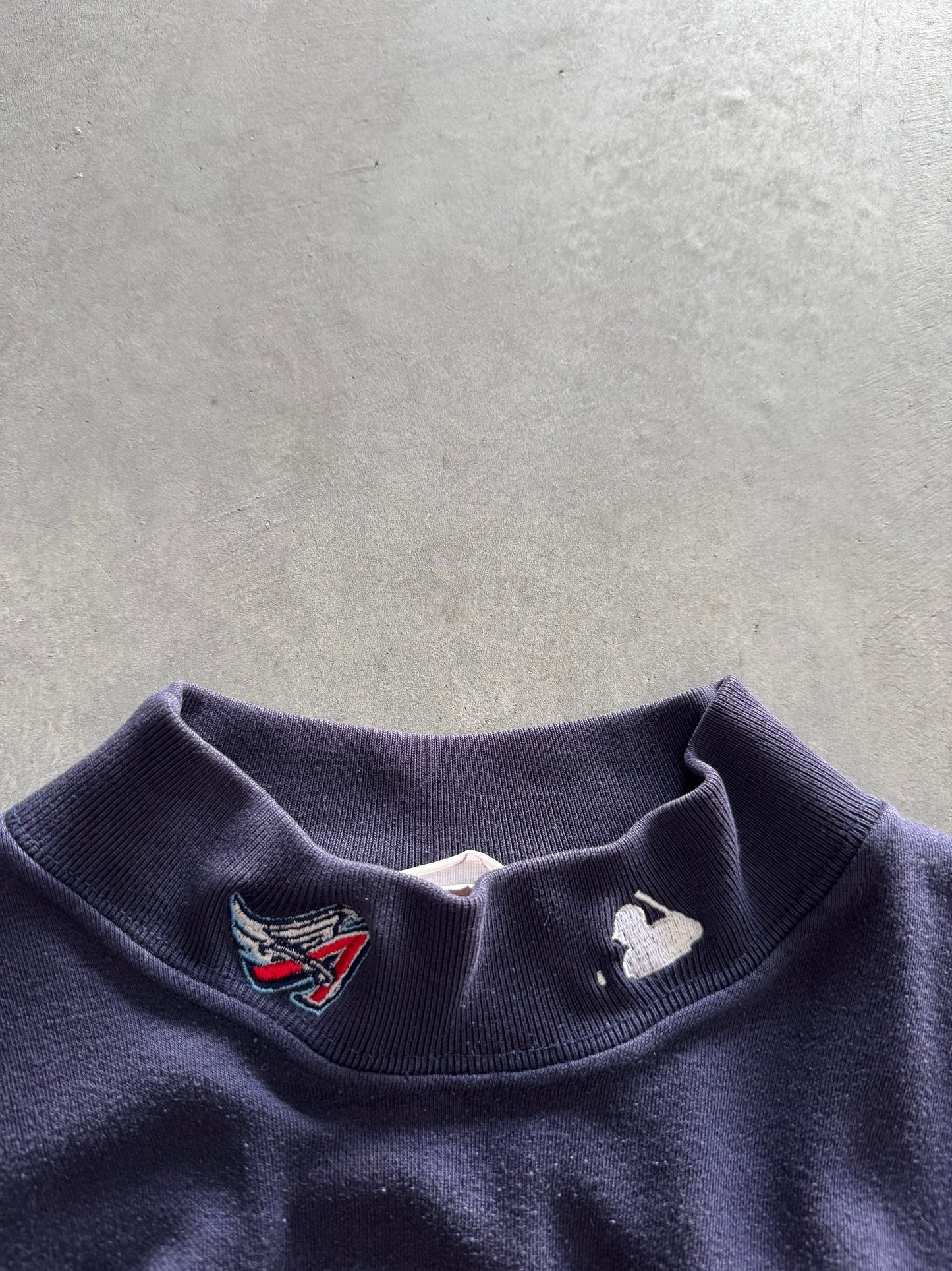 Vintage Los Angeles Angels Mockneck - XL