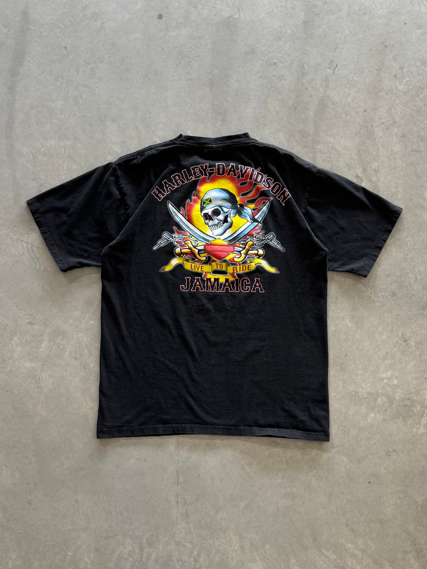 Vintage Harley Davidson Jamaica Tee - XL