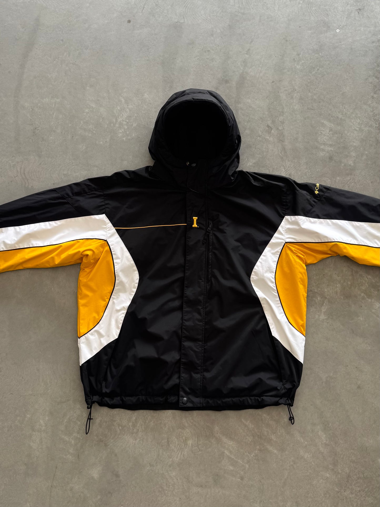 Vintage Iowa Hawkeyes Columbia Reversible Coat - XL