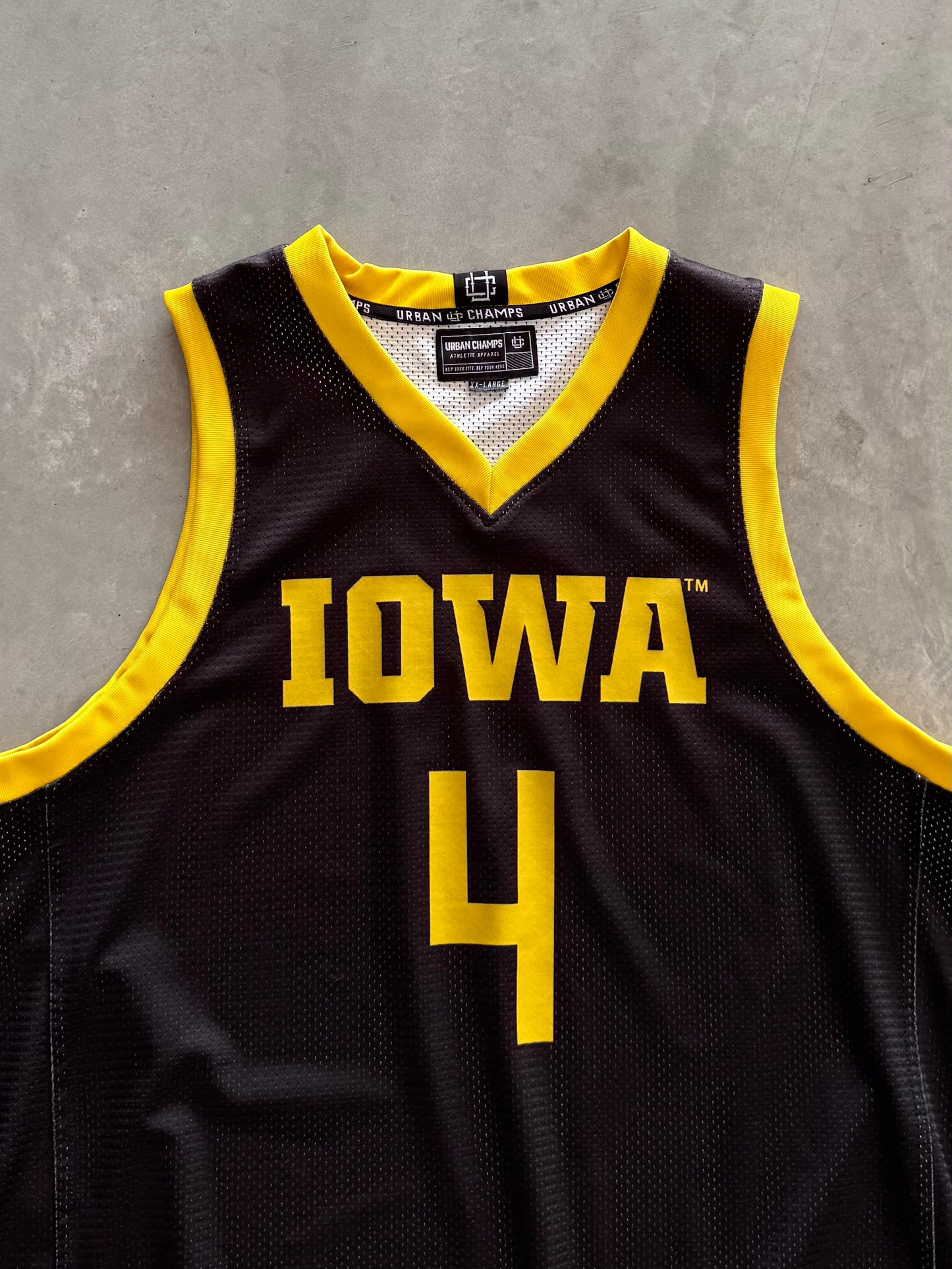 Iowa Hawkeyes Feuerbac Basketball Jersey - XXL