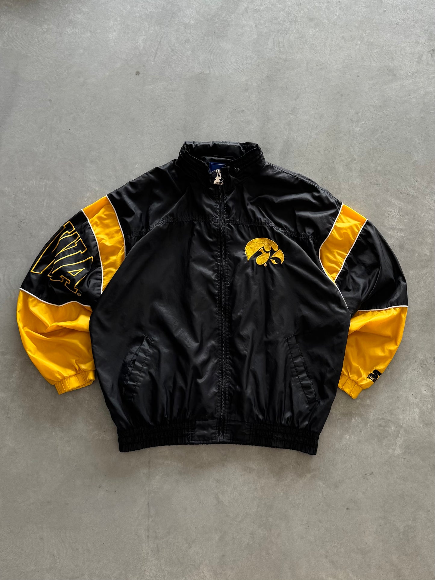 Vintage 90s Starter Iowa Hawkeyes Jacket - XL