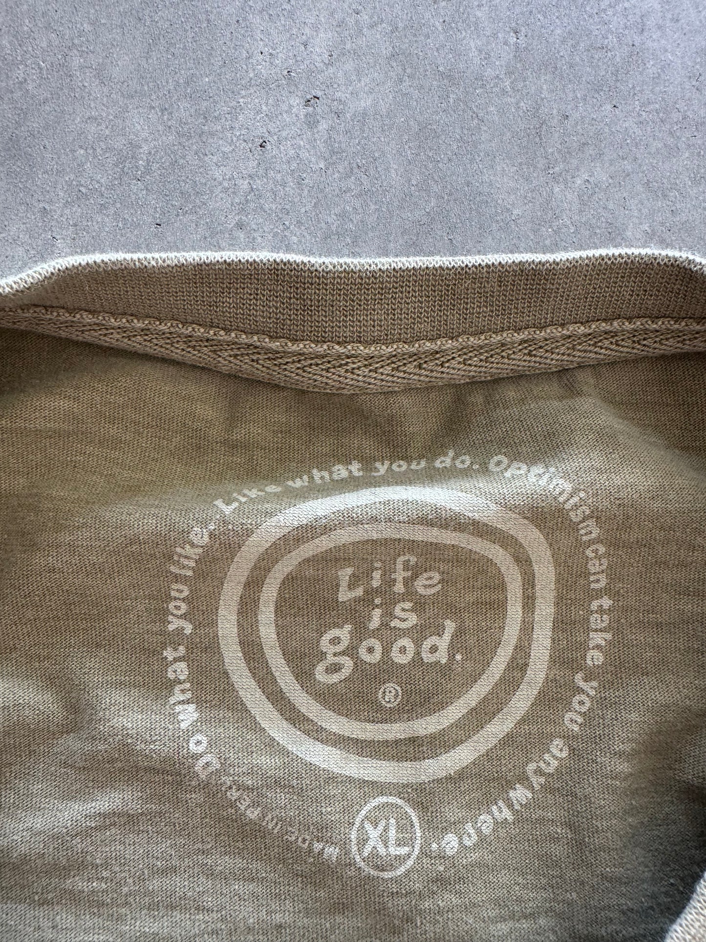Life is Good Golf Tee - XL