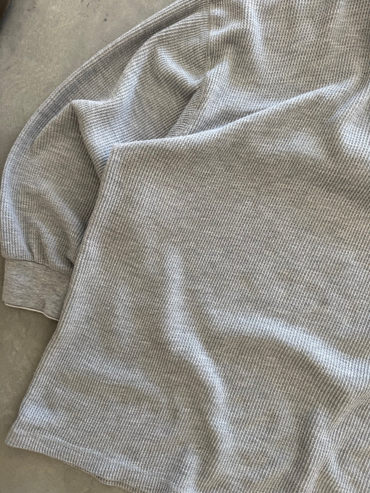 Vintage Cherokee Layered Waffle Knit Long Sleeve - XL