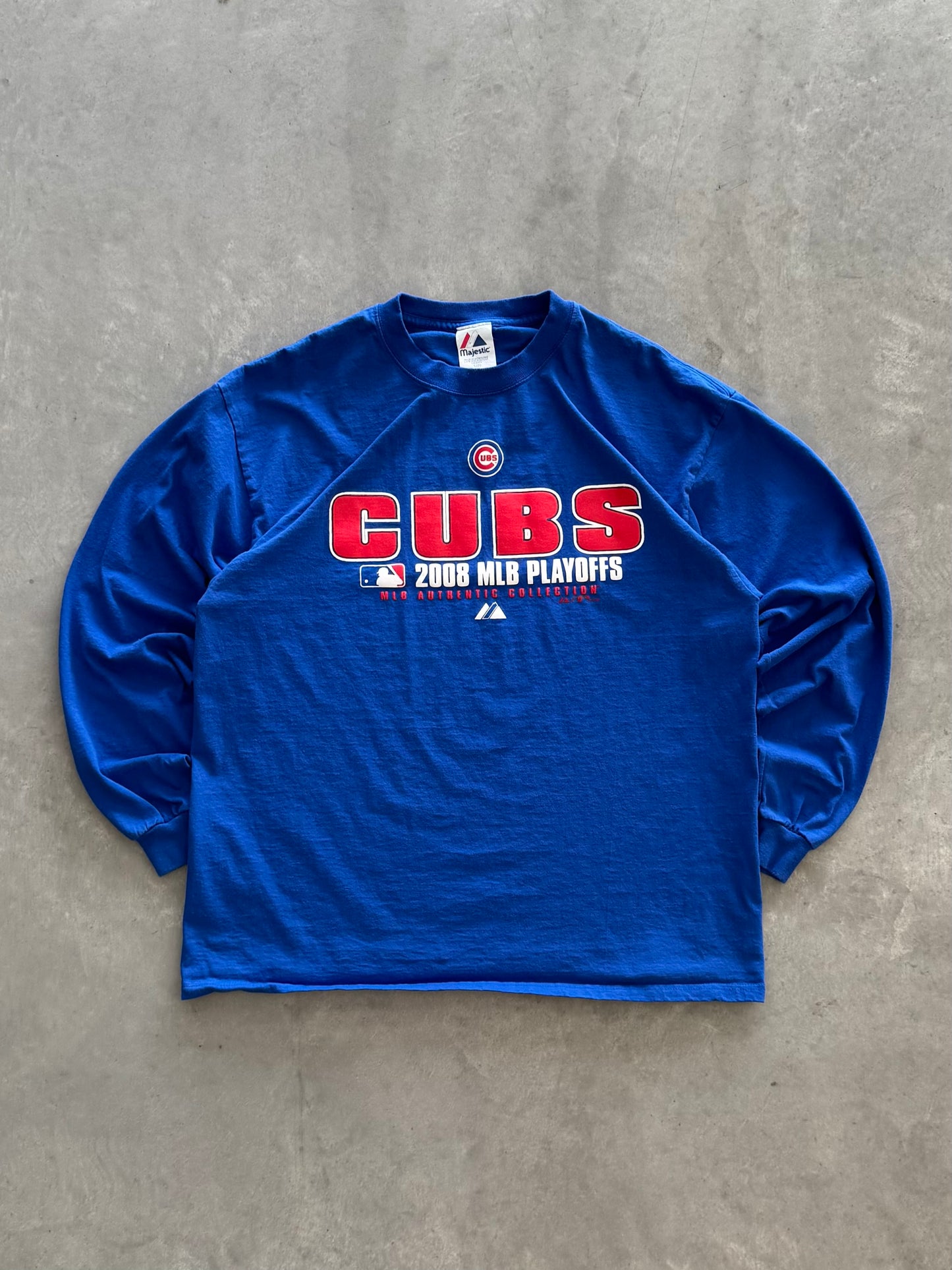 Vintage 00s Chicago Cubs Long Sleeve - XL