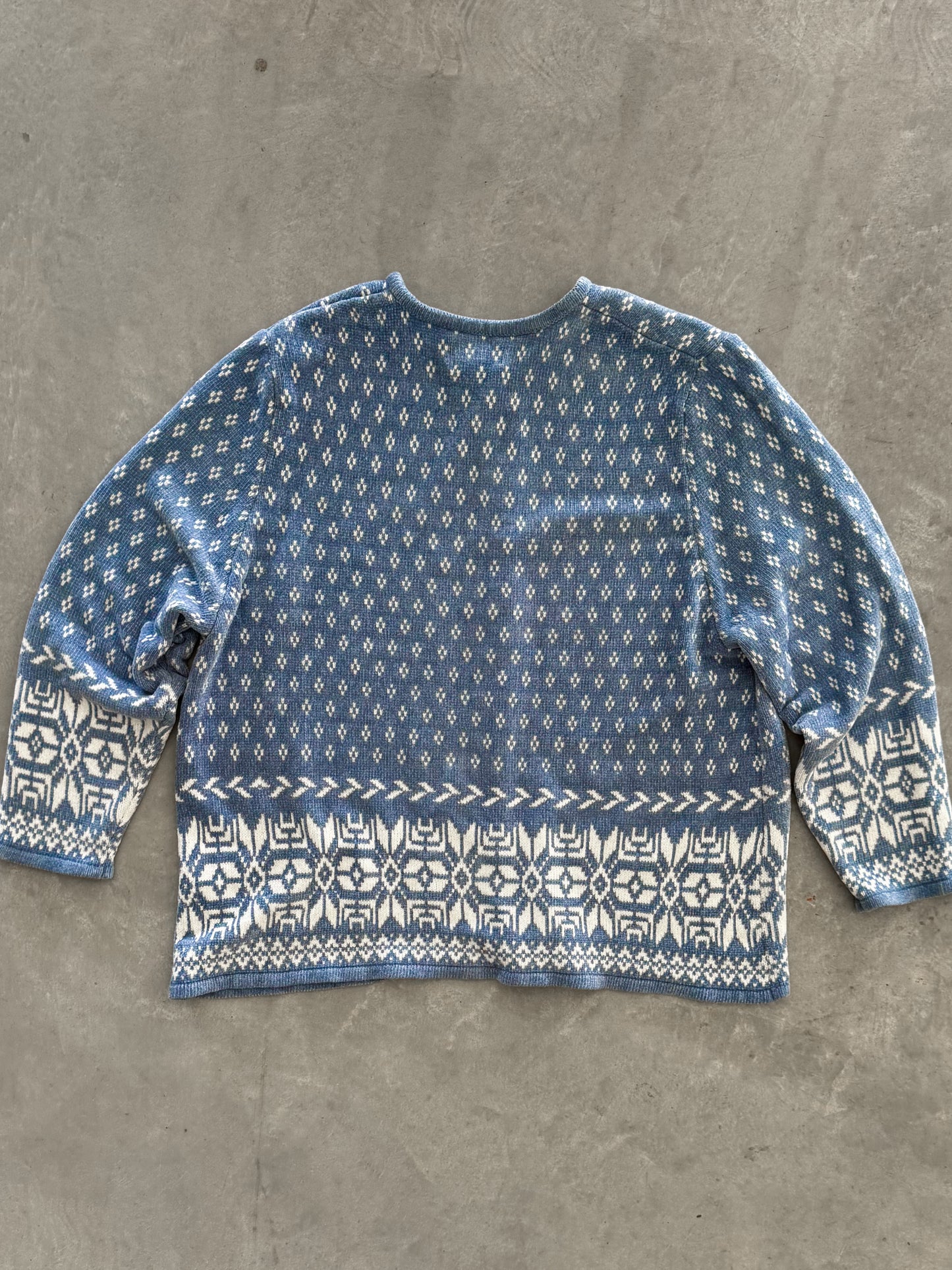 Vintage C.J. Banks Nordic Cardigan - XXL