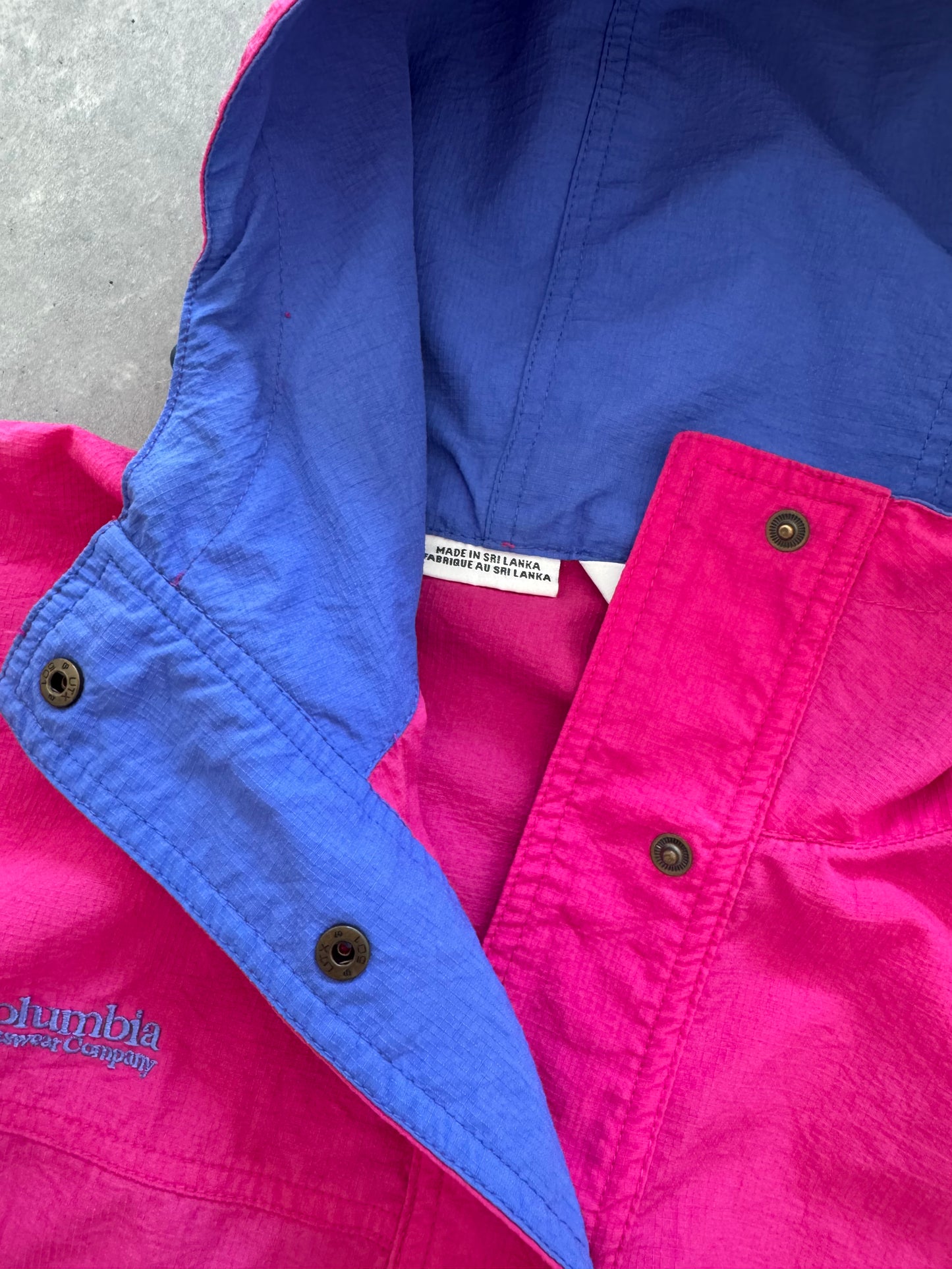 Vintage Columbia Women’s Windbreaker - XL