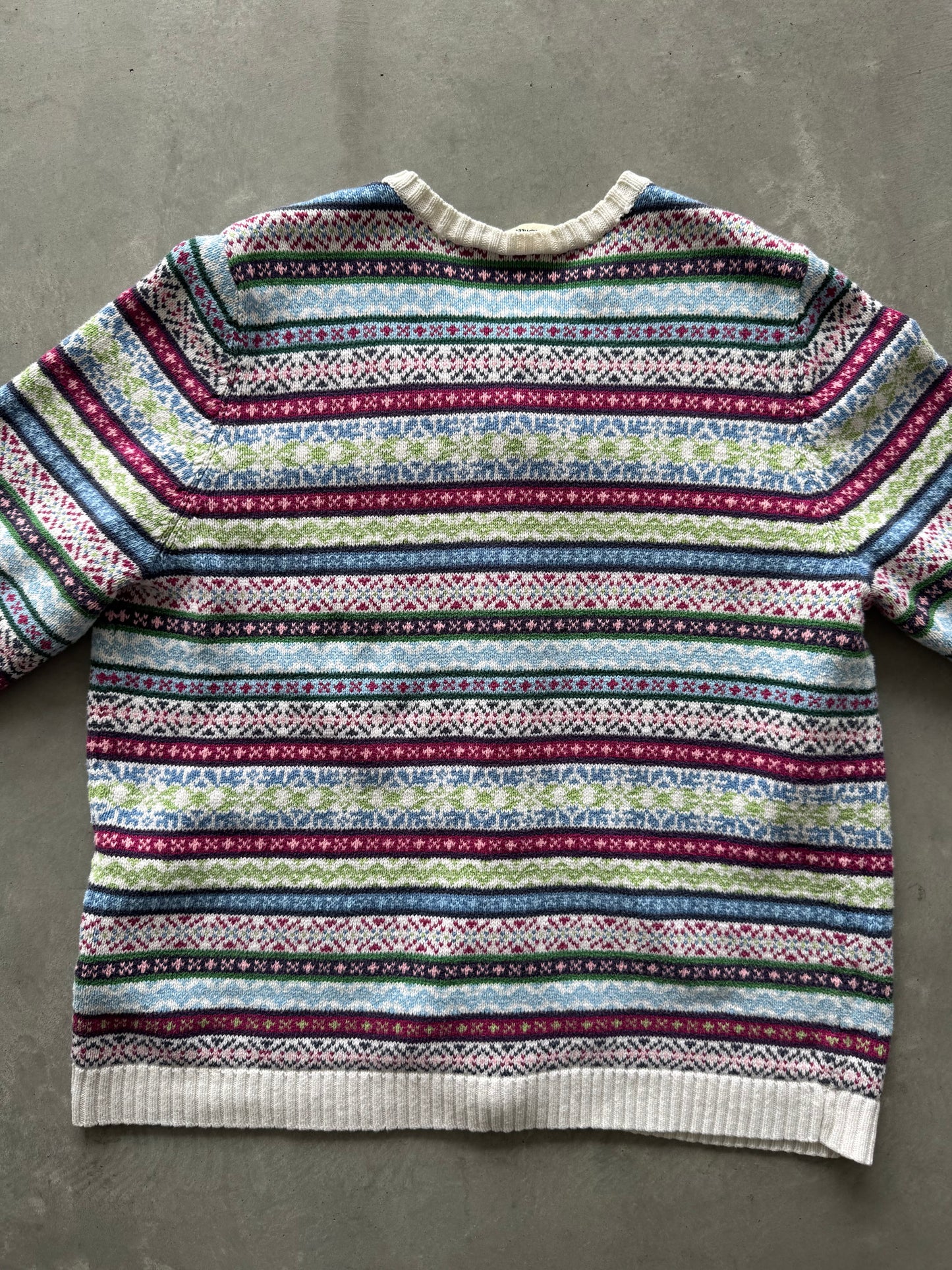 Vintage Cherokee Knit Women’s Cardigan - XL
