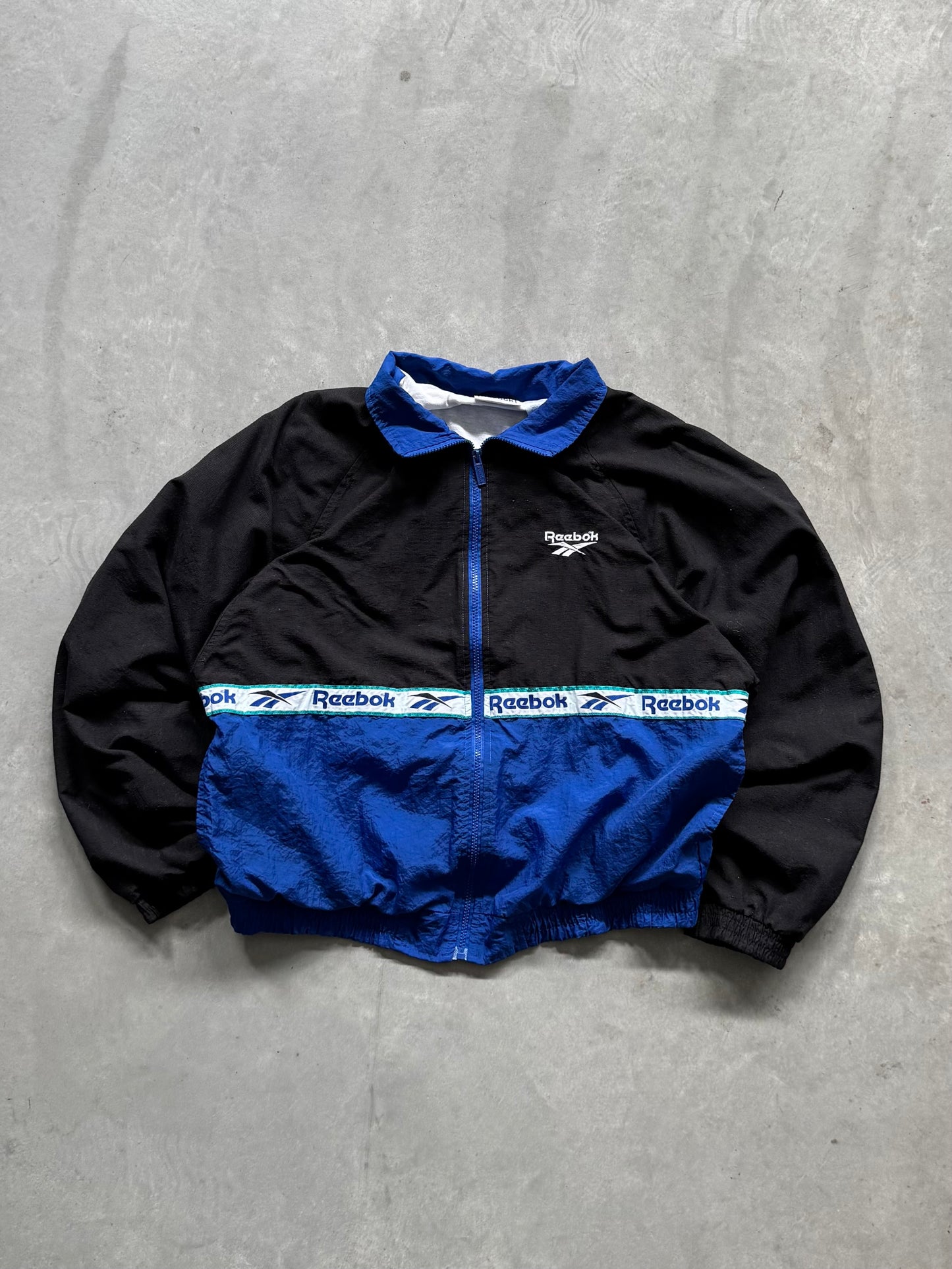 Vintage 90s Reebok Windbreaker - L