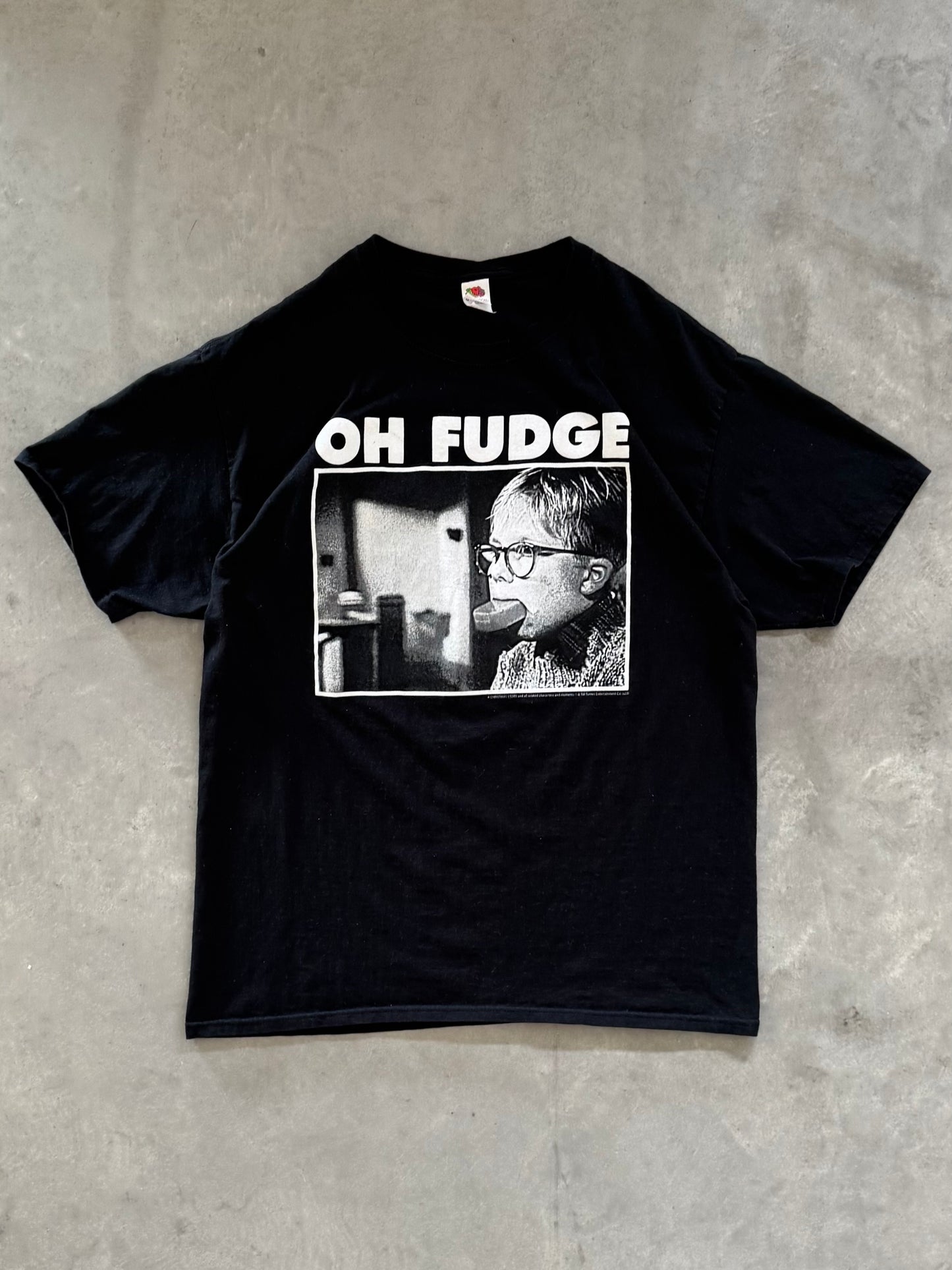 Vintage Christmas Story Tee - L