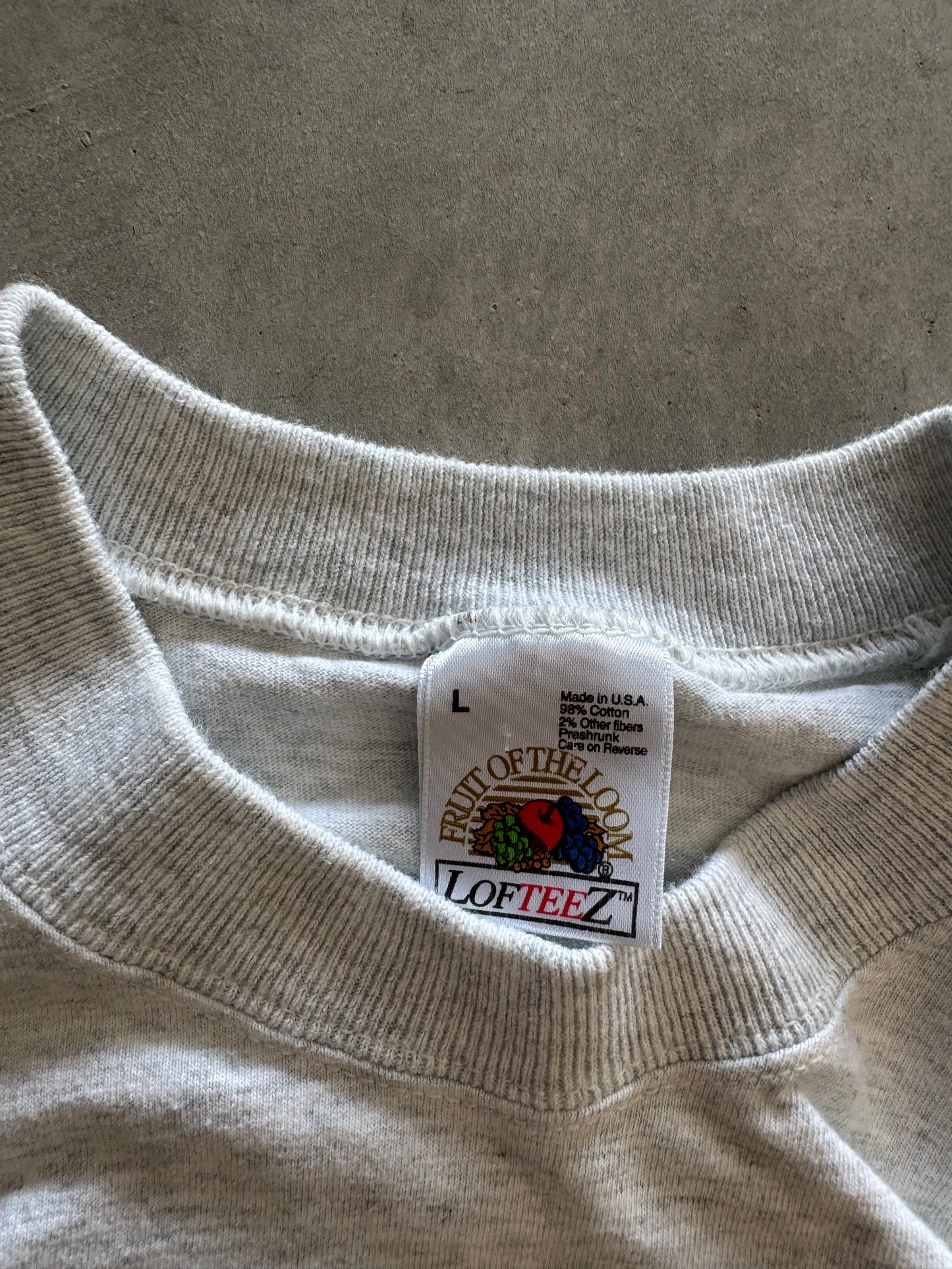 Vintage 90s Iowa Hawkeyes Sun Bowl Tee - L