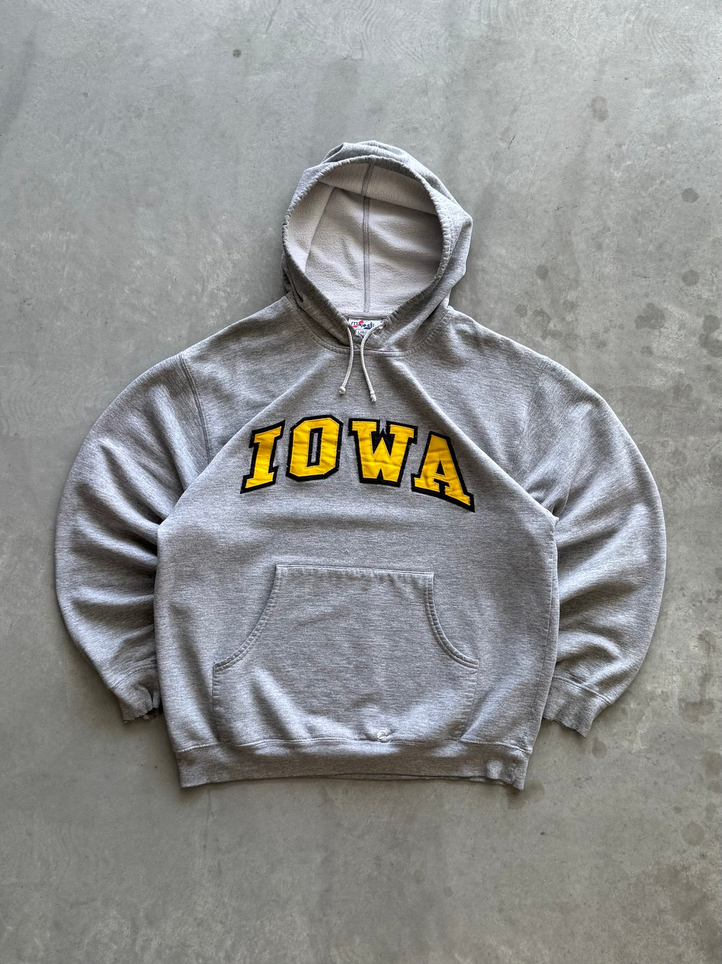 Vintage Iowa Hawkeyes Hoodie - L