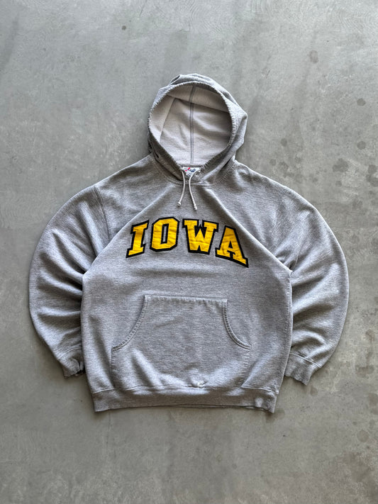 Vintage Iowa Hawkeyes Hoodie - L