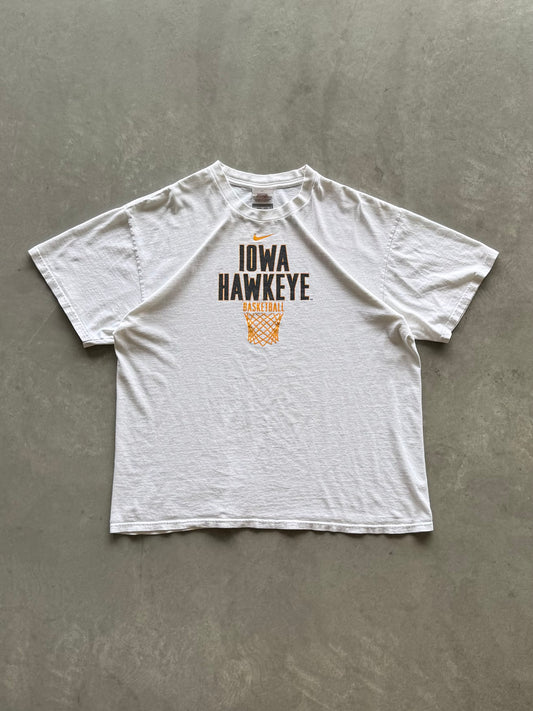 Vintage 90s Nike Iowa Hawkeyes Basketball Tee - XL