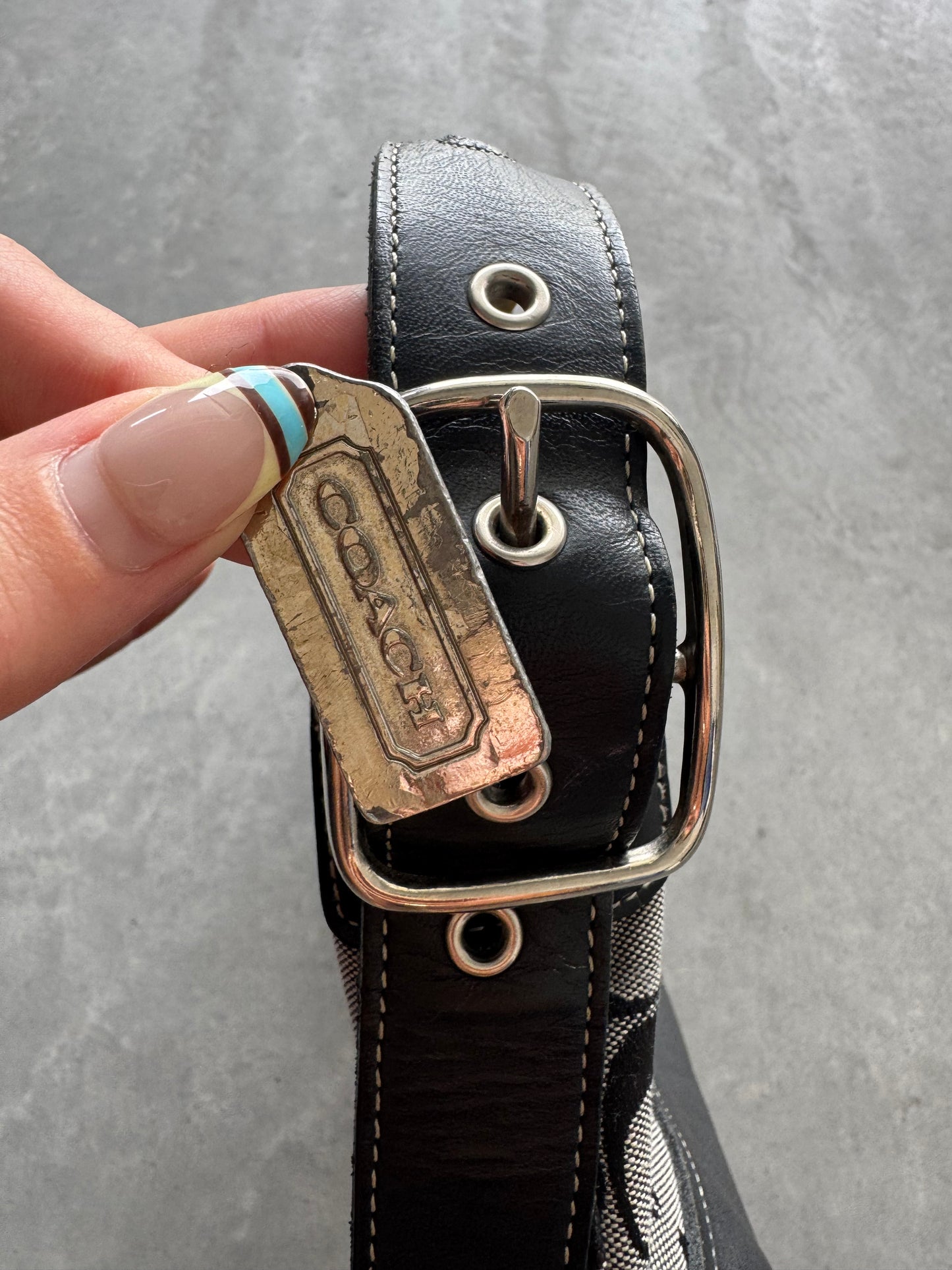 Vintage Y2K East West Coach Shoulder Bag