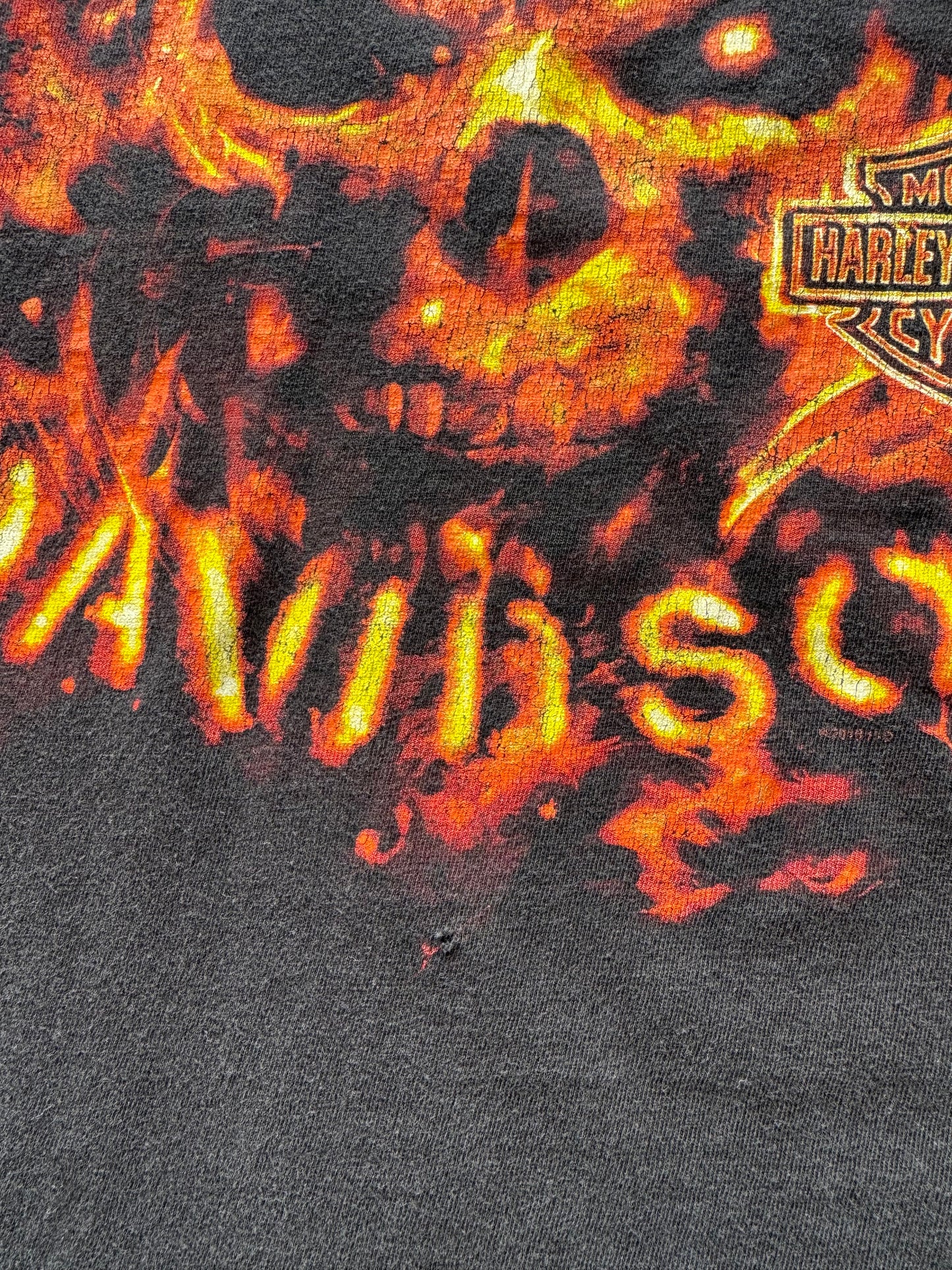 Harley Davidson Flame Tee - XXL