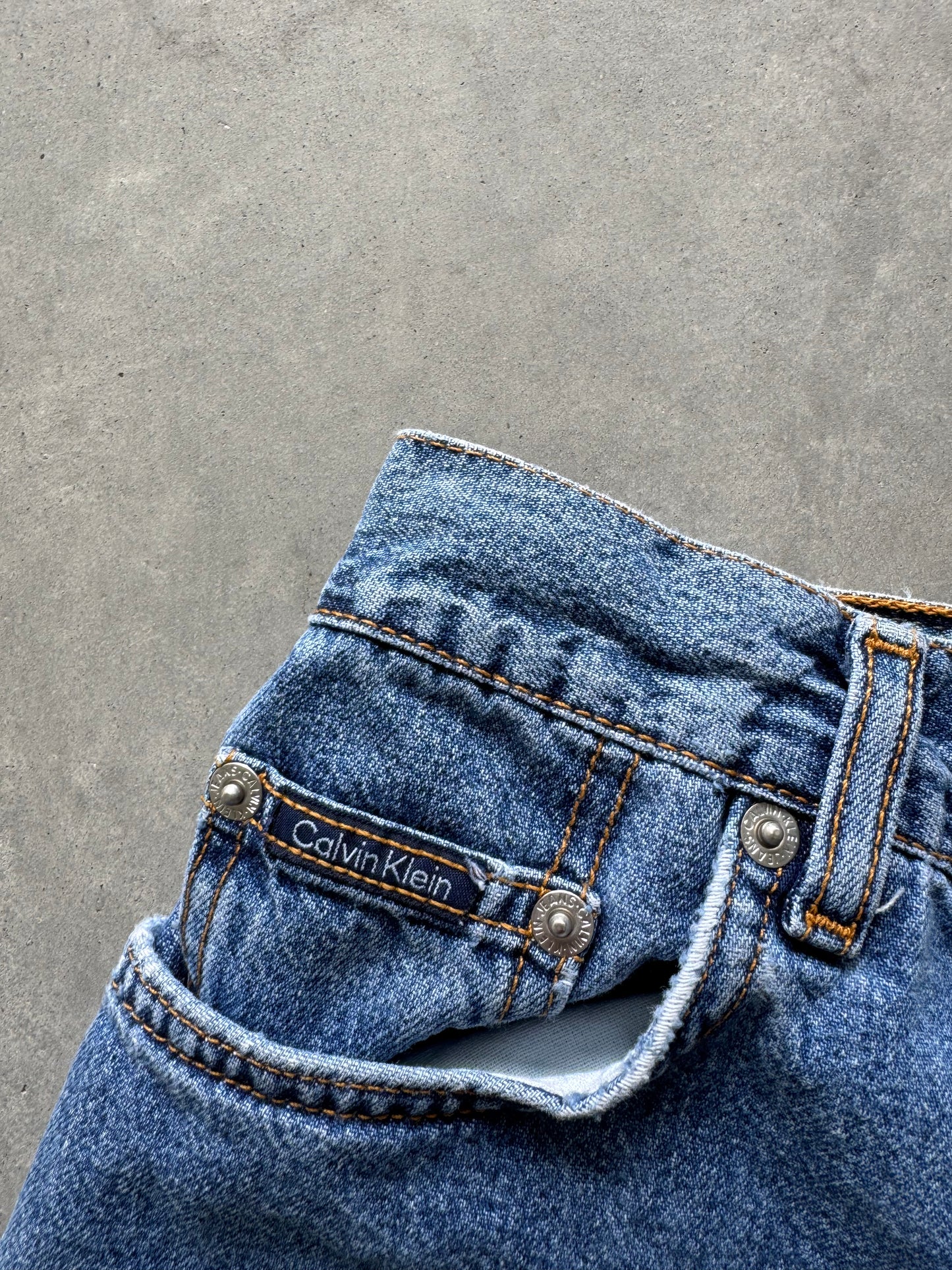 Vintage Calvin Klein Denim Shorts - 28x3