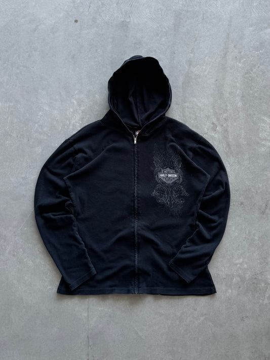 Women’s Harley Davidson Zip Up Hoodie - XL