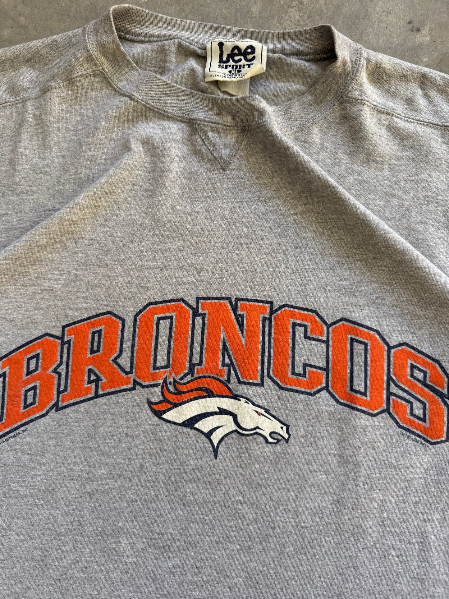 Vintage Lee Denver Broncos Tee - XL