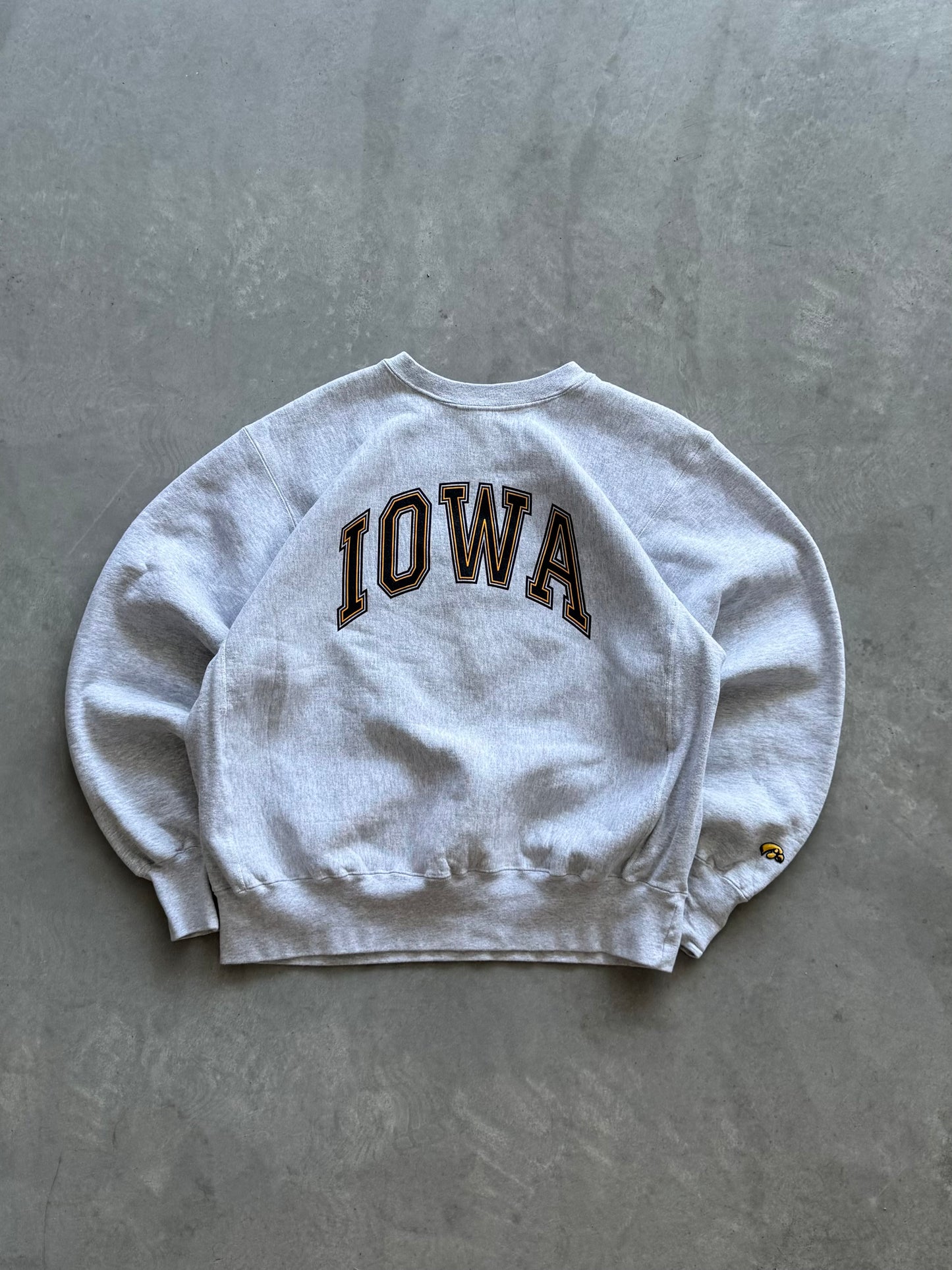 Vintage 90s Iowa Hawkeyes Sweatshirt - XL