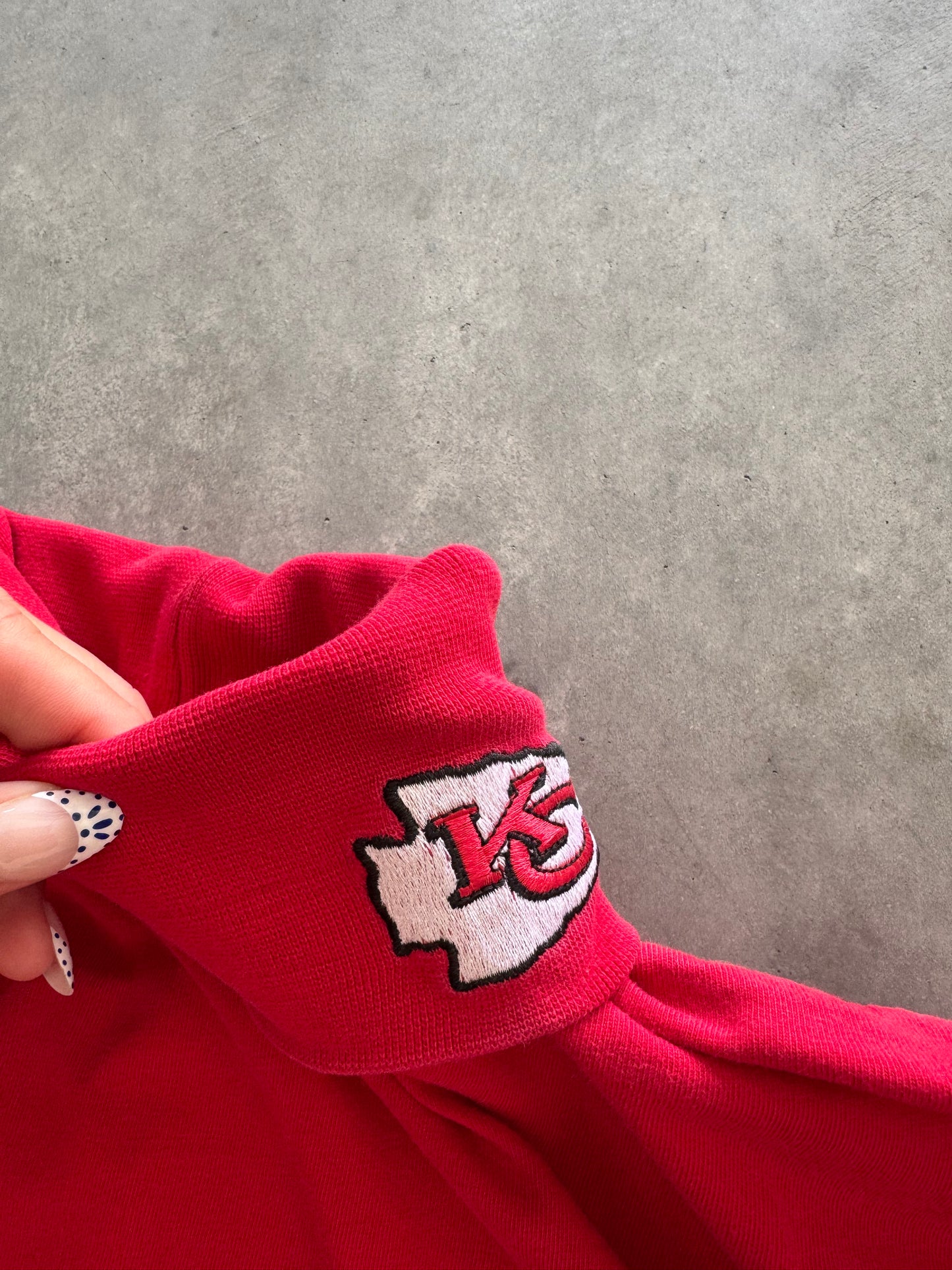 Vintage 90s Starter Kansas City Chiefs Turtleneck - L