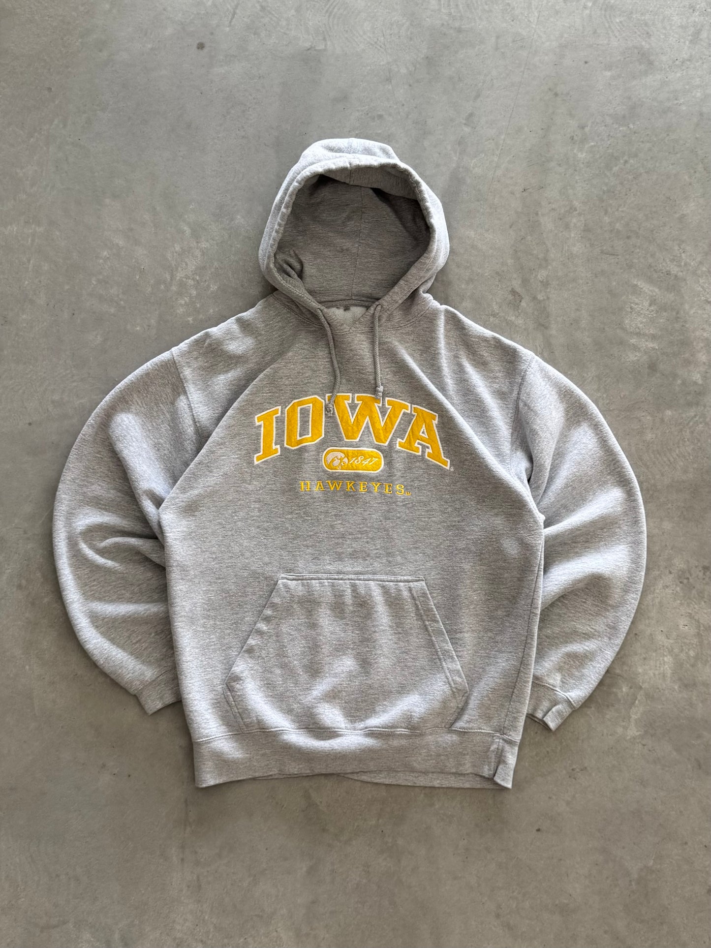 Vintage Iowa Hawkeyes Hoodie - L