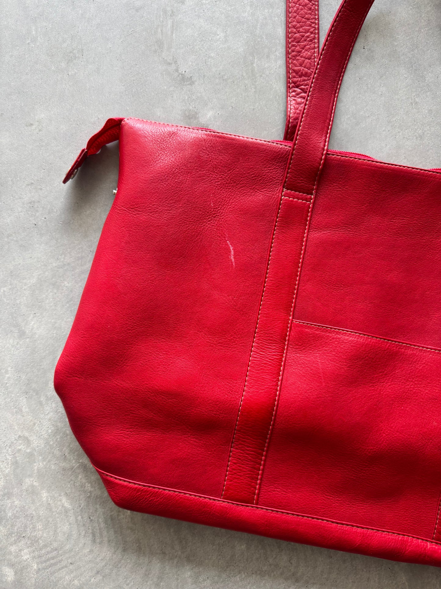 Vintage Iowa State Cyclones Leather Tote Bag