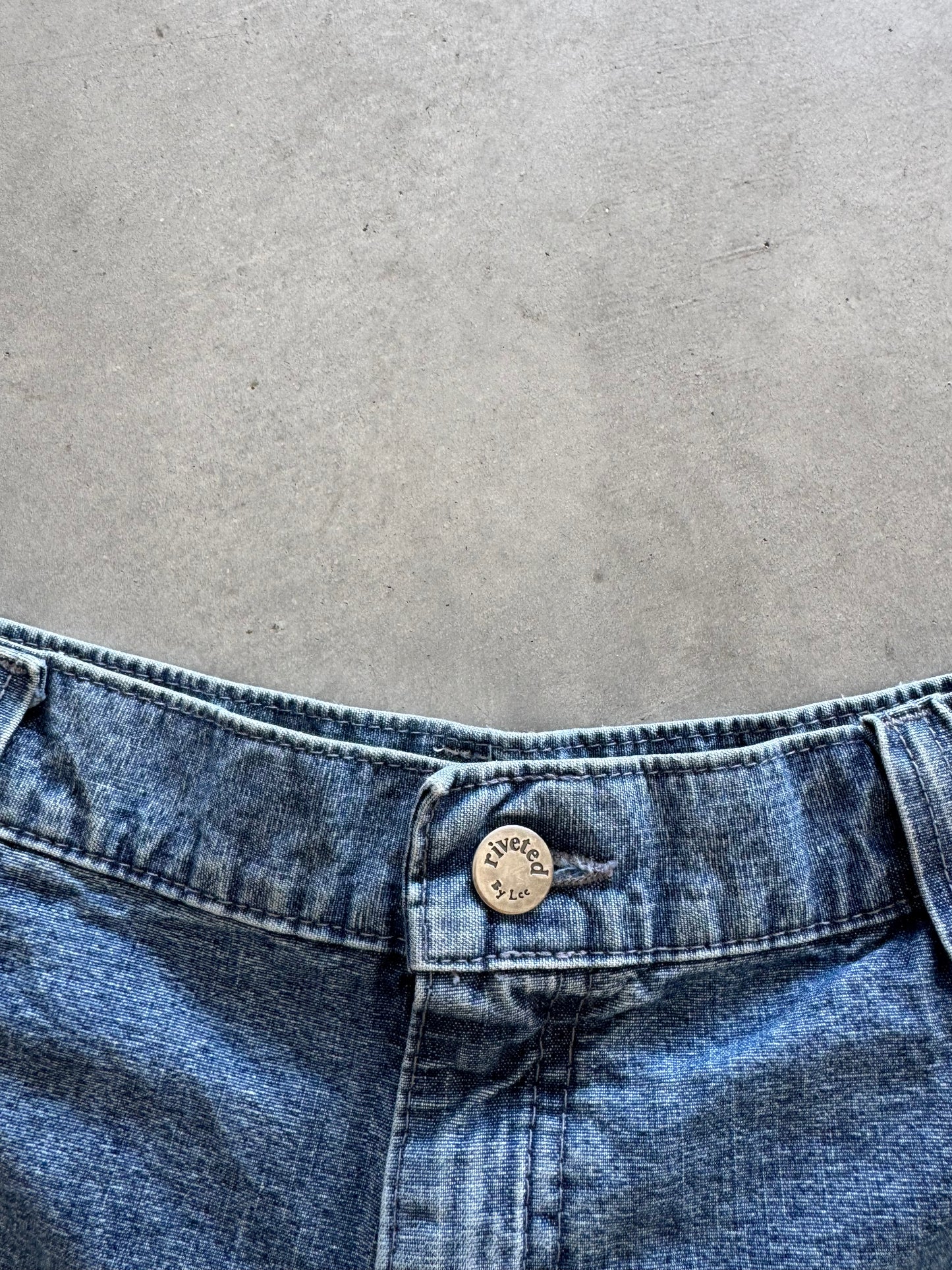 Vintage Riveted by Lee Denim Shorts - 32x4