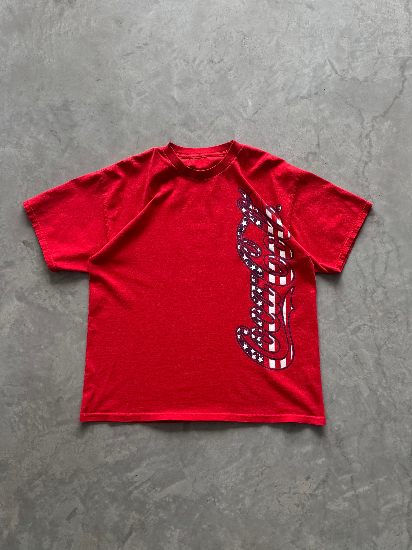 Vintage 4th of July Coca Cola Tee - XL